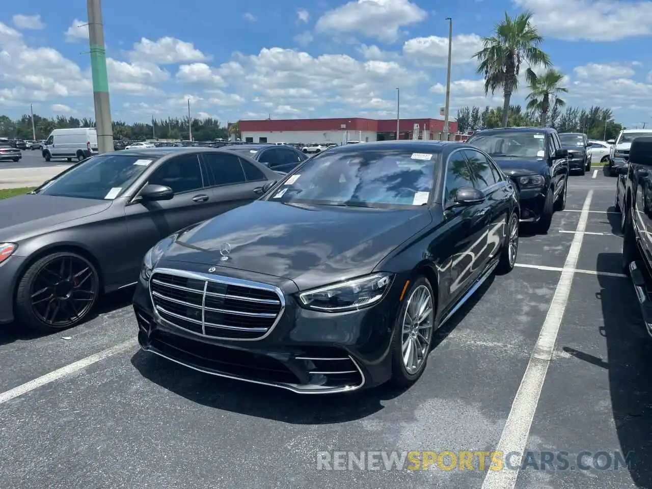 2 Photograph of a damaged car W1K6G7GB6MA036299 MERCEDES-BENZ S-CLASS 2021