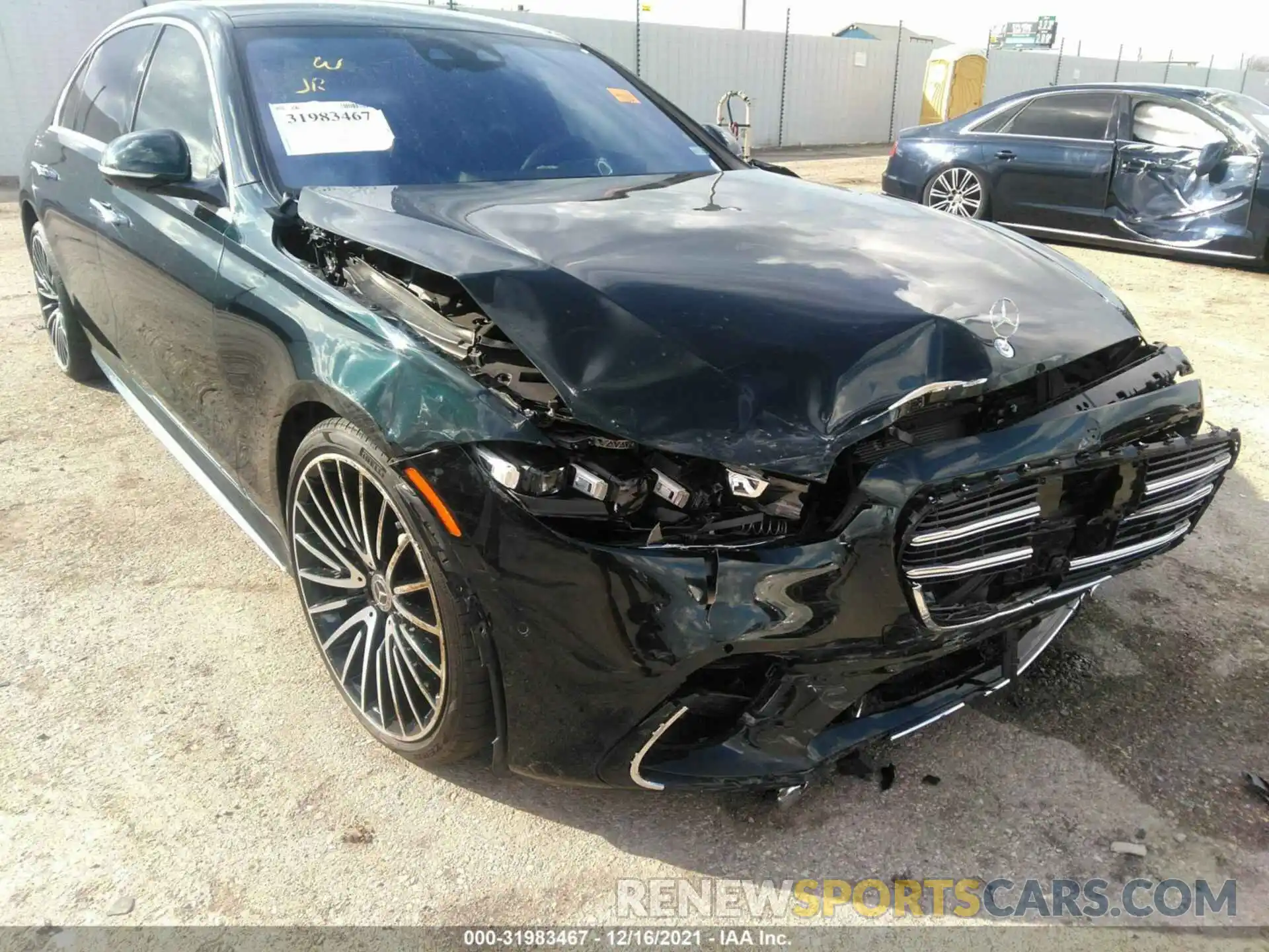 6 Photograph of a damaged car W1K6G7GB6MA042104 MERCEDES-BENZ S-CLASS 2021