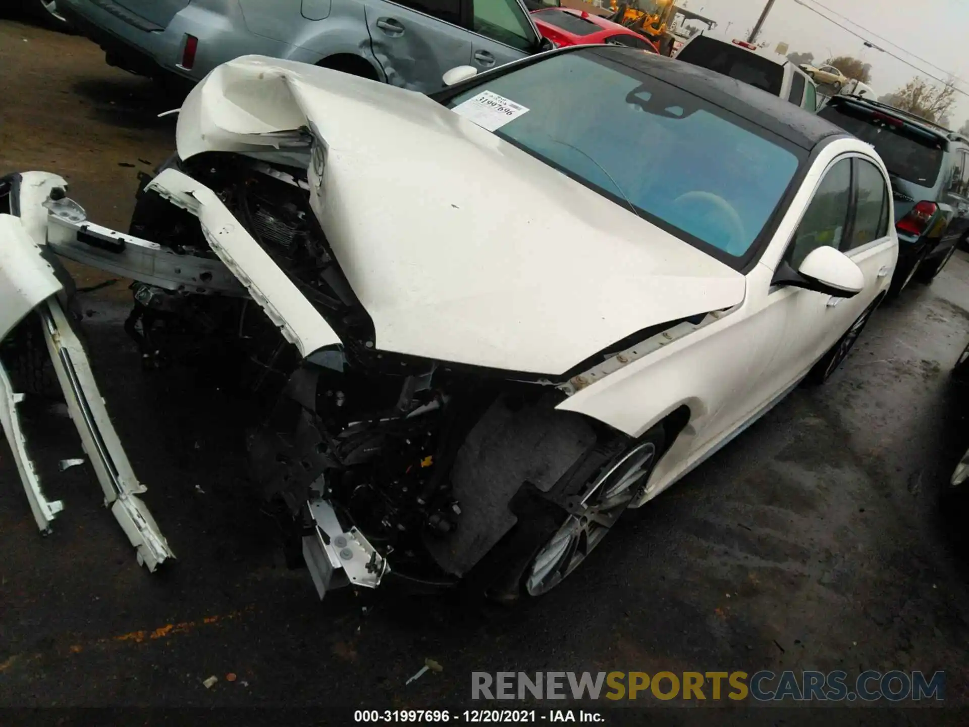 2 Photograph of a damaged car W1K6G7GB6MA042152 MERCEDES-BENZ S-CLASS 2021