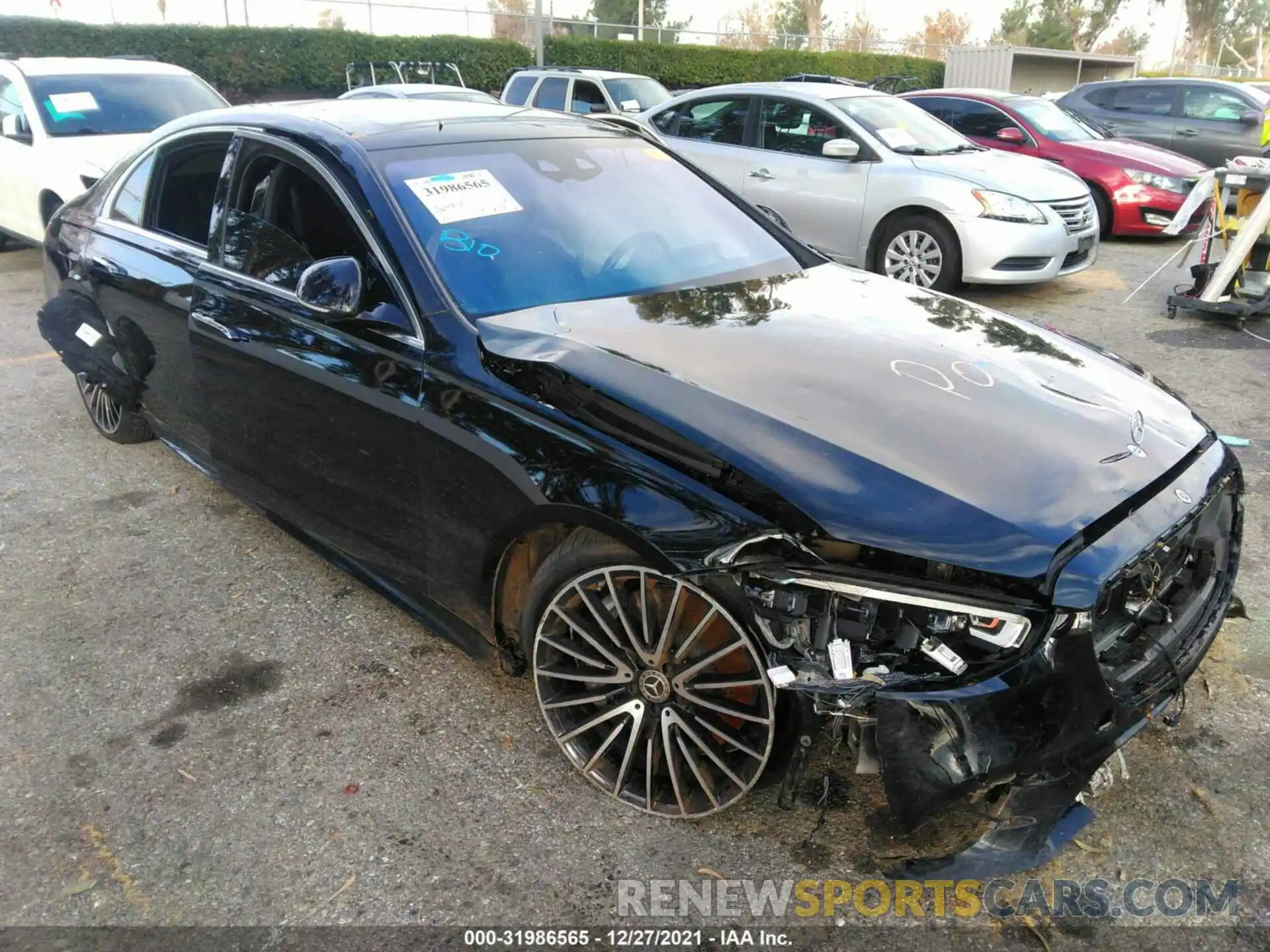 1 Photograph of a damaged car W1K6G7GB6MA045987 MERCEDES-BENZ S-CLASS 2021