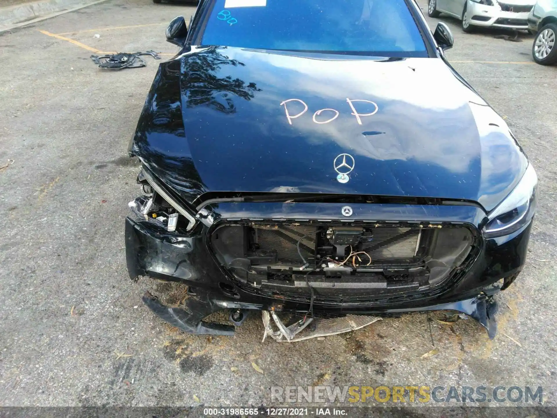 6 Photograph of a damaged car W1K6G7GB6MA045987 MERCEDES-BENZ S-CLASS 2021