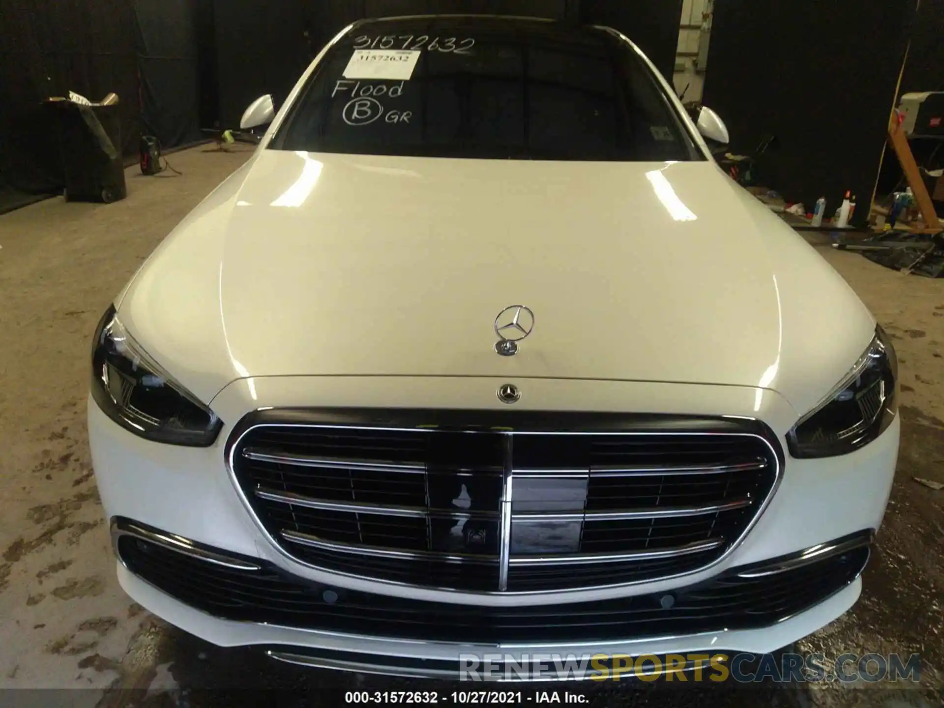 6 Фотография поврежденного автомобиля W1K6G7GB6MA048078 MERCEDES-BENZ S-CLASS 2021