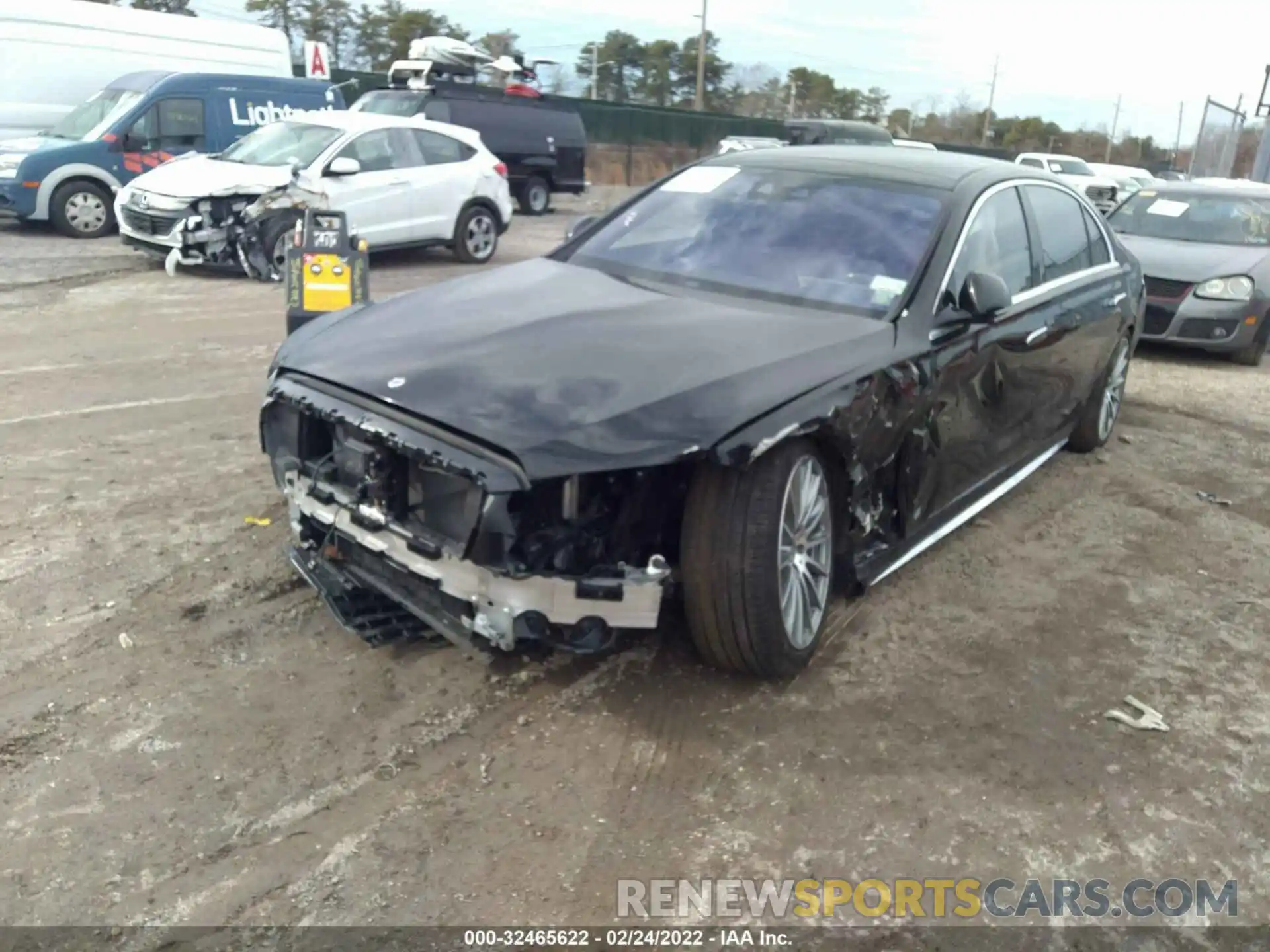 6 Photograph of a damaged car W1K6G7GB7MA017597 MERCEDES-BENZ S-CLASS 2021