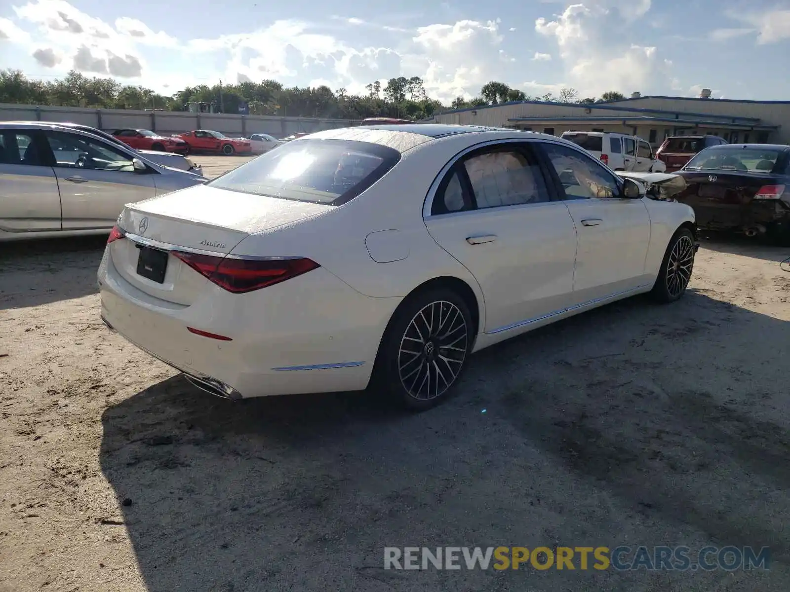 4 Photograph of a damaged car W1K6G7GB7MA039566 MERCEDES-BENZ S-CLASS 2021