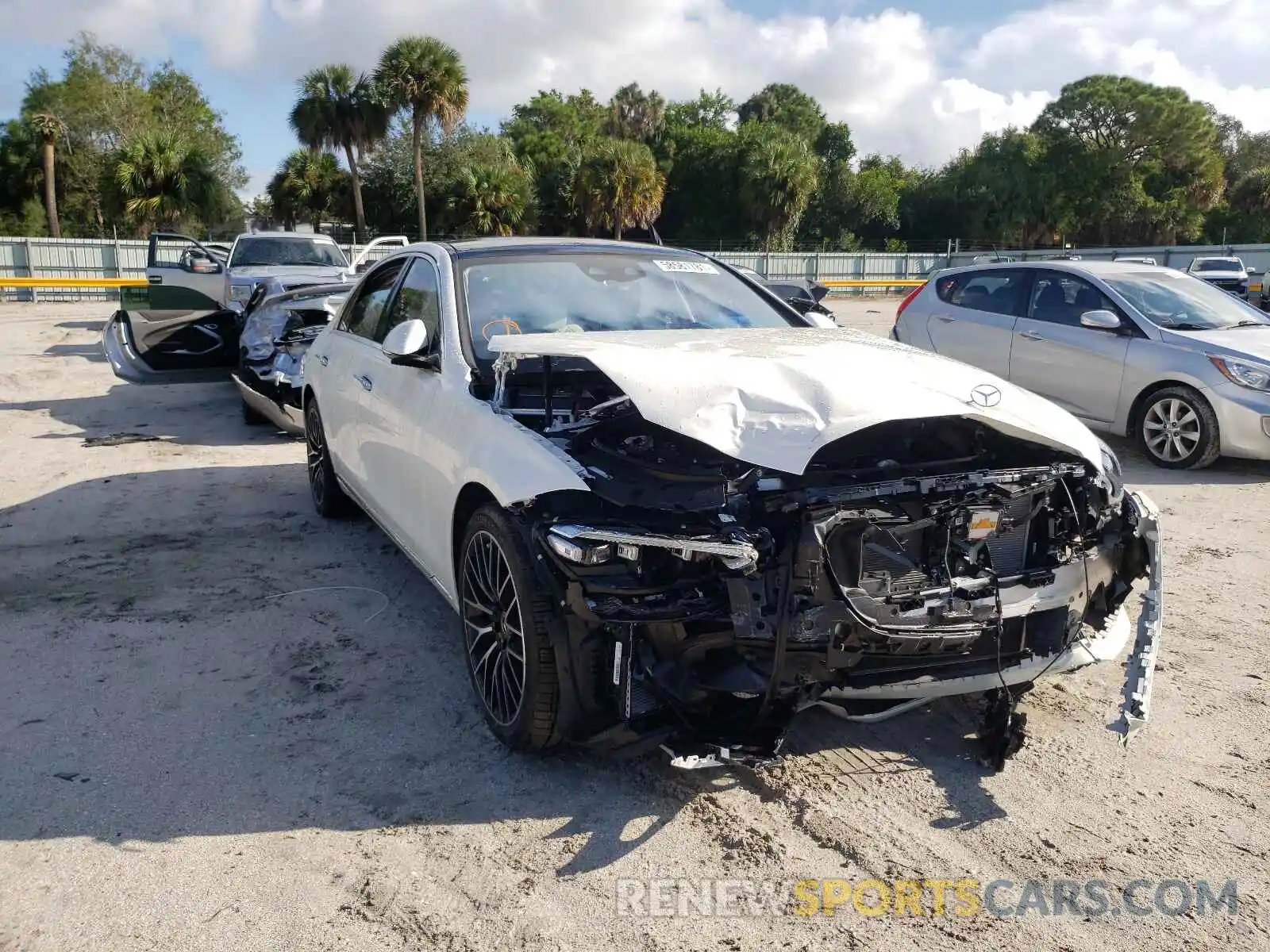 9 Photograph of a damaged car W1K6G7GB7MA039566 MERCEDES-BENZ S-CLASS 2021