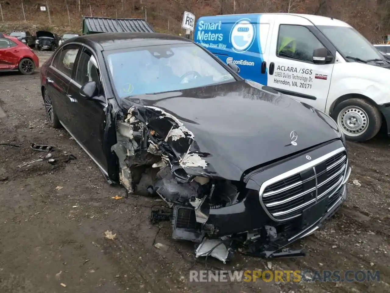 1 Photograph of a damaged car W1K6G7GB7MA041981 MERCEDES-BENZ S-CLASS 2021