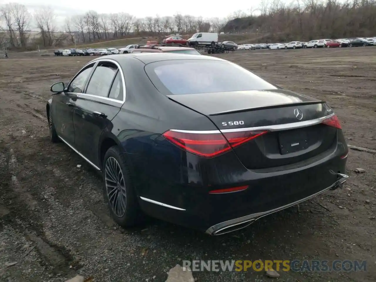 3 Photograph of a damaged car W1K6G7GB7MA041981 MERCEDES-BENZ S-CLASS 2021