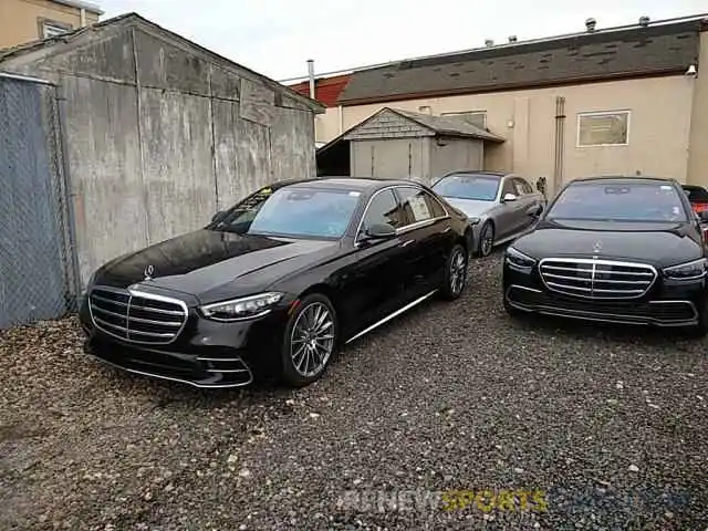 2 Фотография поврежденного автомобиля W1K6G7GB7MA043911 MERCEDES-BENZ S-CLASS 2021