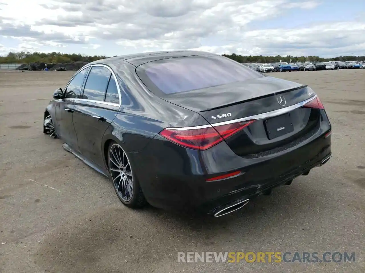 3 Photograph of a damaged car W1K6G7GB7MA046484 MERCEDES-BENZ S-CLASS 2021