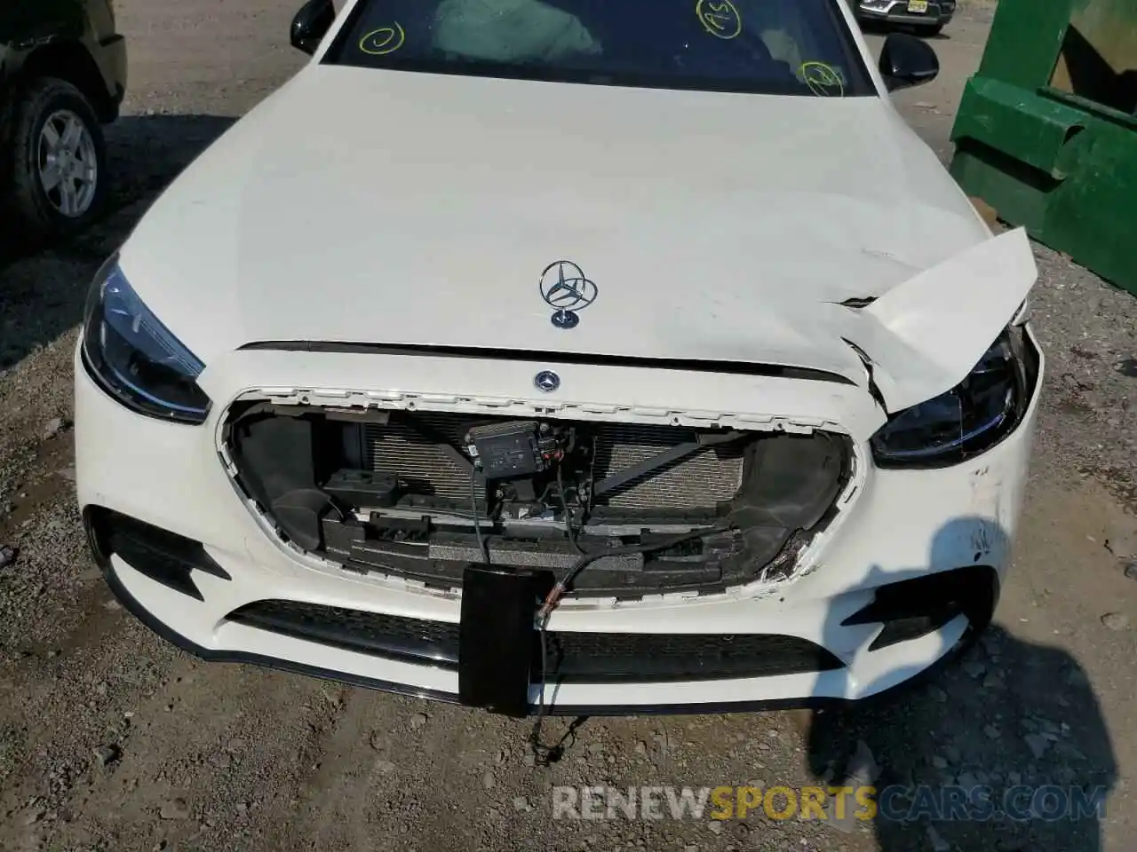 9 Photograph of a damaged car W1K6G7GB7MA048932 MERCEDES-BENZ S-CLASS 2021