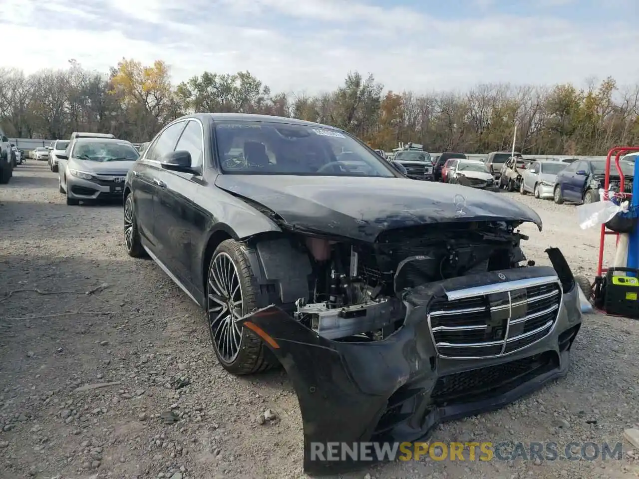 1 Photograph of a damaged car W1K6G7GB7MA049319 MERCEDES-BENZ S-CLASS 2021