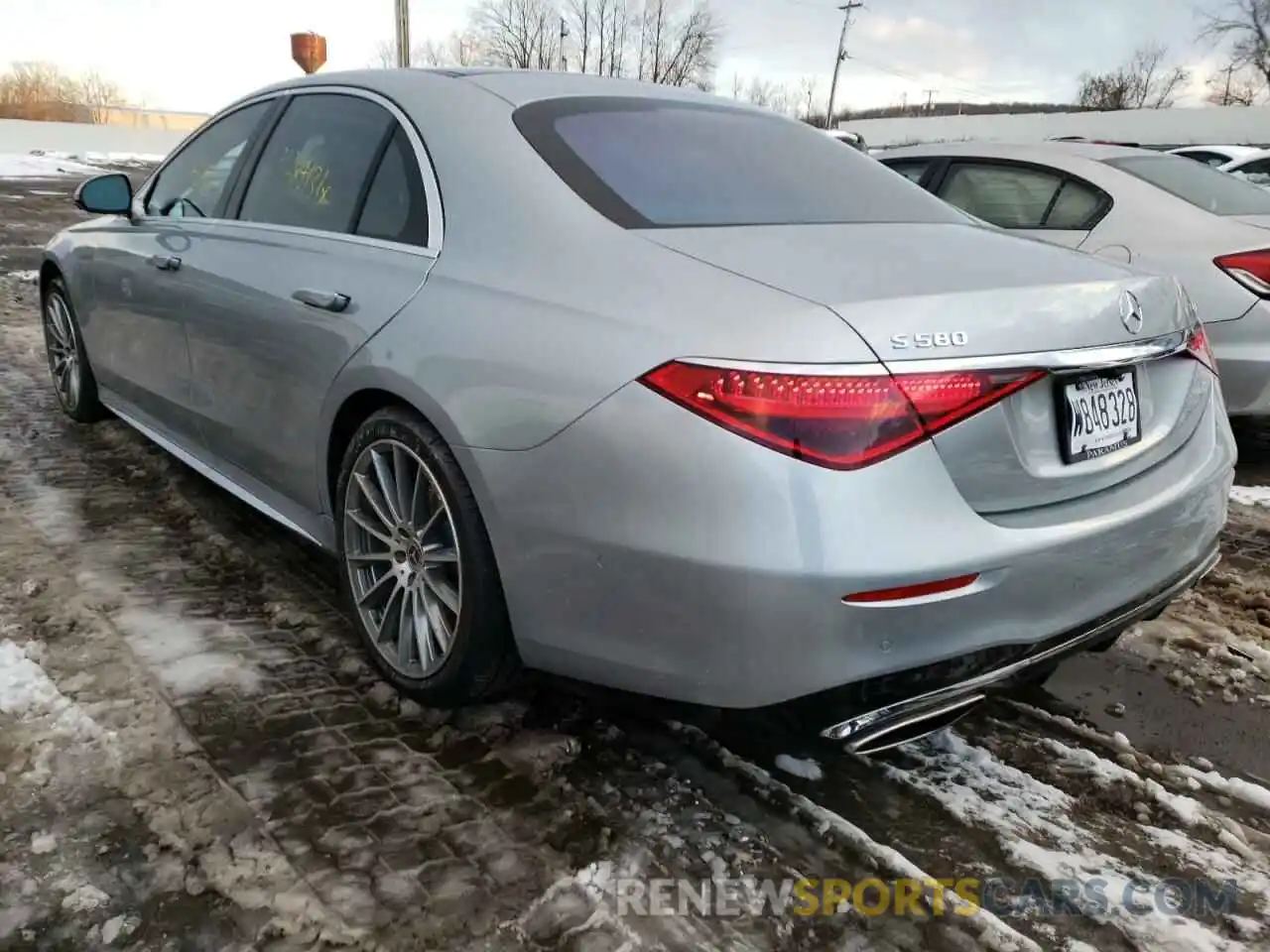 3 Photograph of a damaged car W1K6G7GB8MA017074 MERCEDES-BENZ S-CLASS 2021