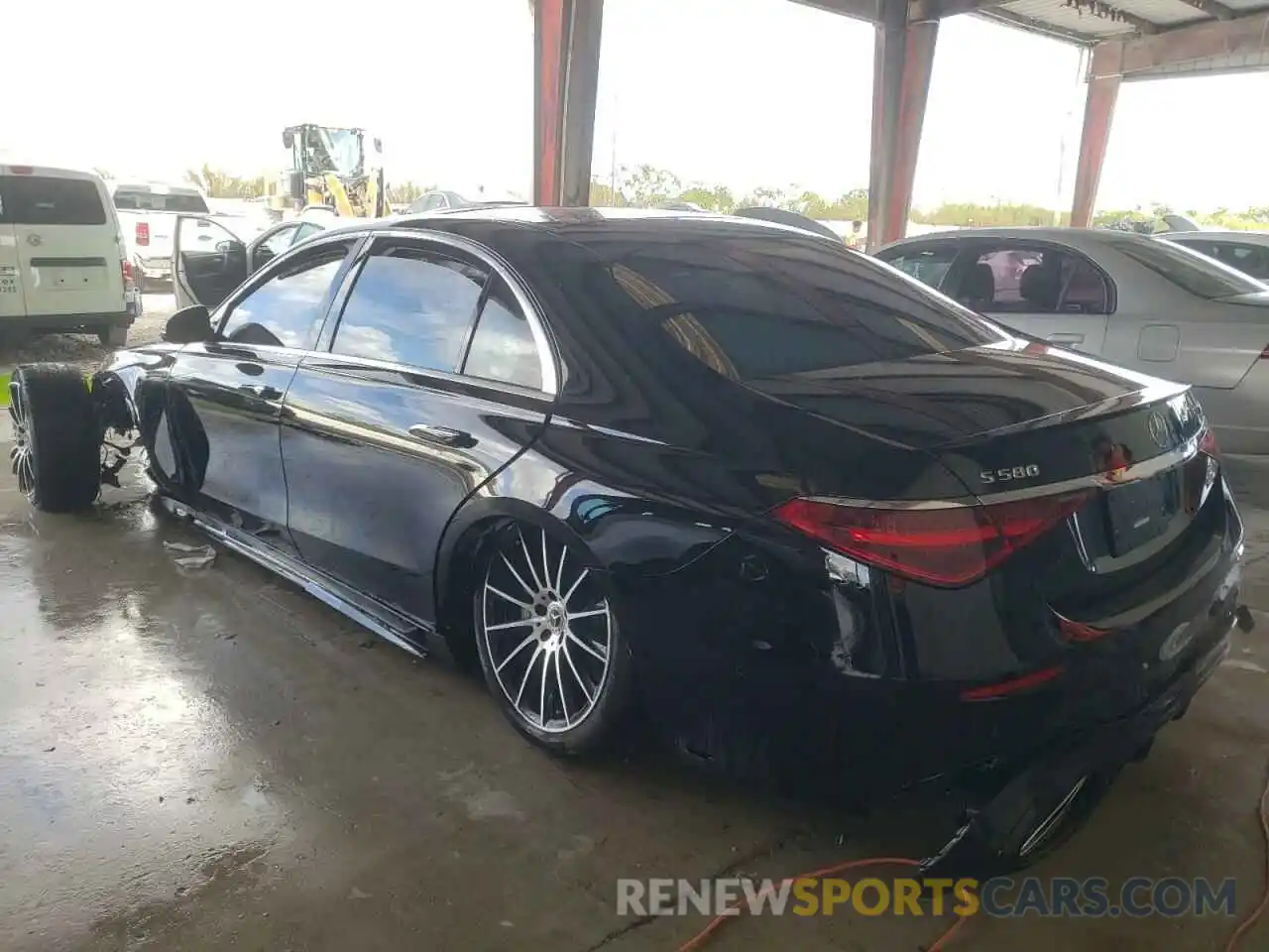 3 Photograph of a damaged car W1K6G7GB8MA048387 MERCEDES-BENZ S-CLASS 2021