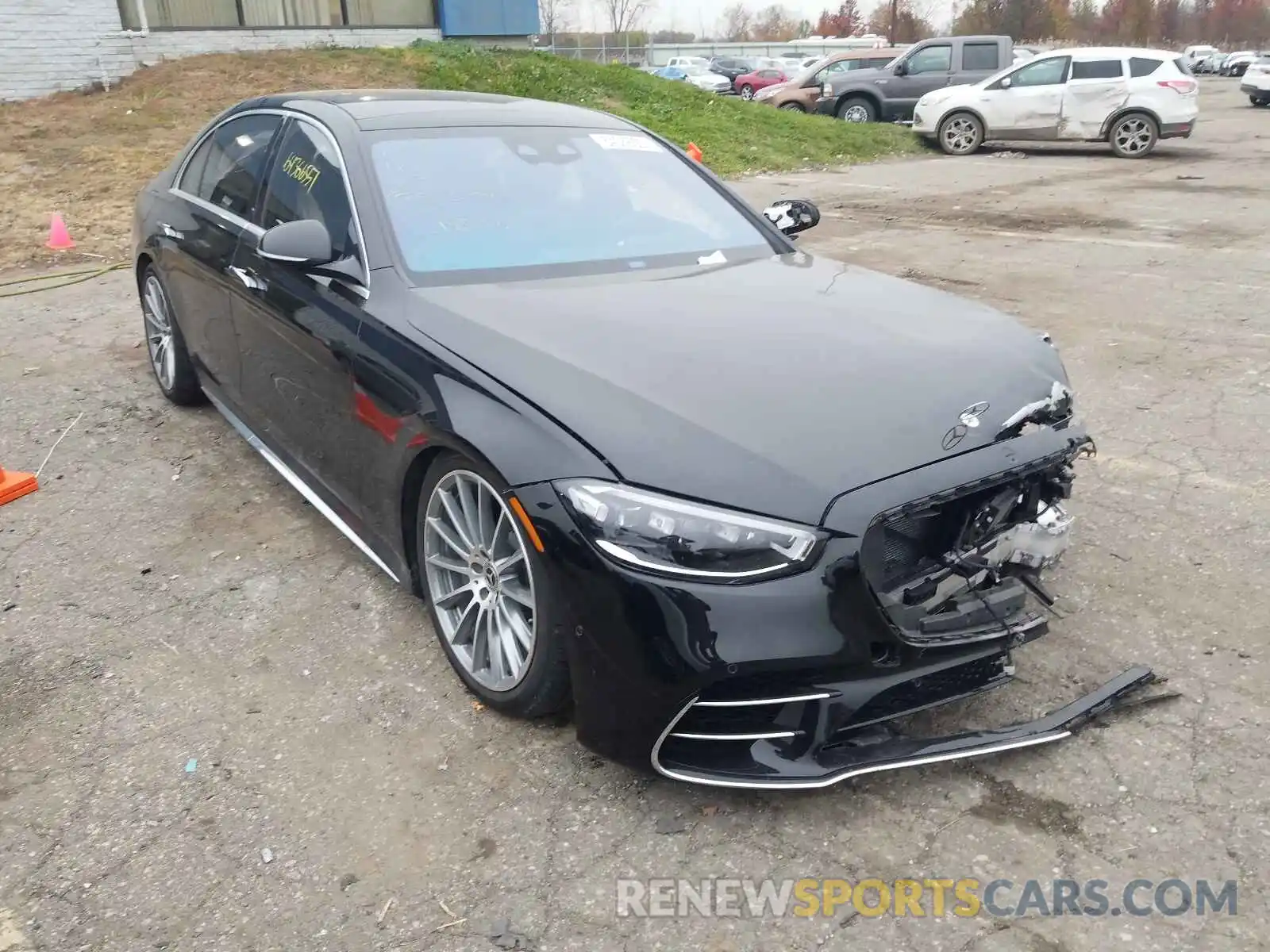 1 Photograph of a damaged car W1K6G7GB8MA051984 MERCEDES-BENZ S-CLASS 2021