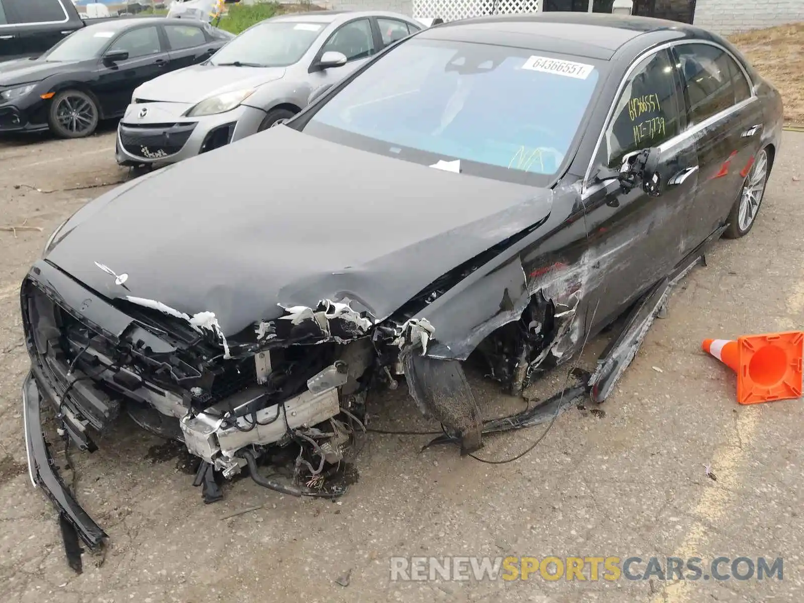 2 Photograph of a damaged car W1K6G7GB8MA051984 MERCEDES-BENZ S-CLASS 2021