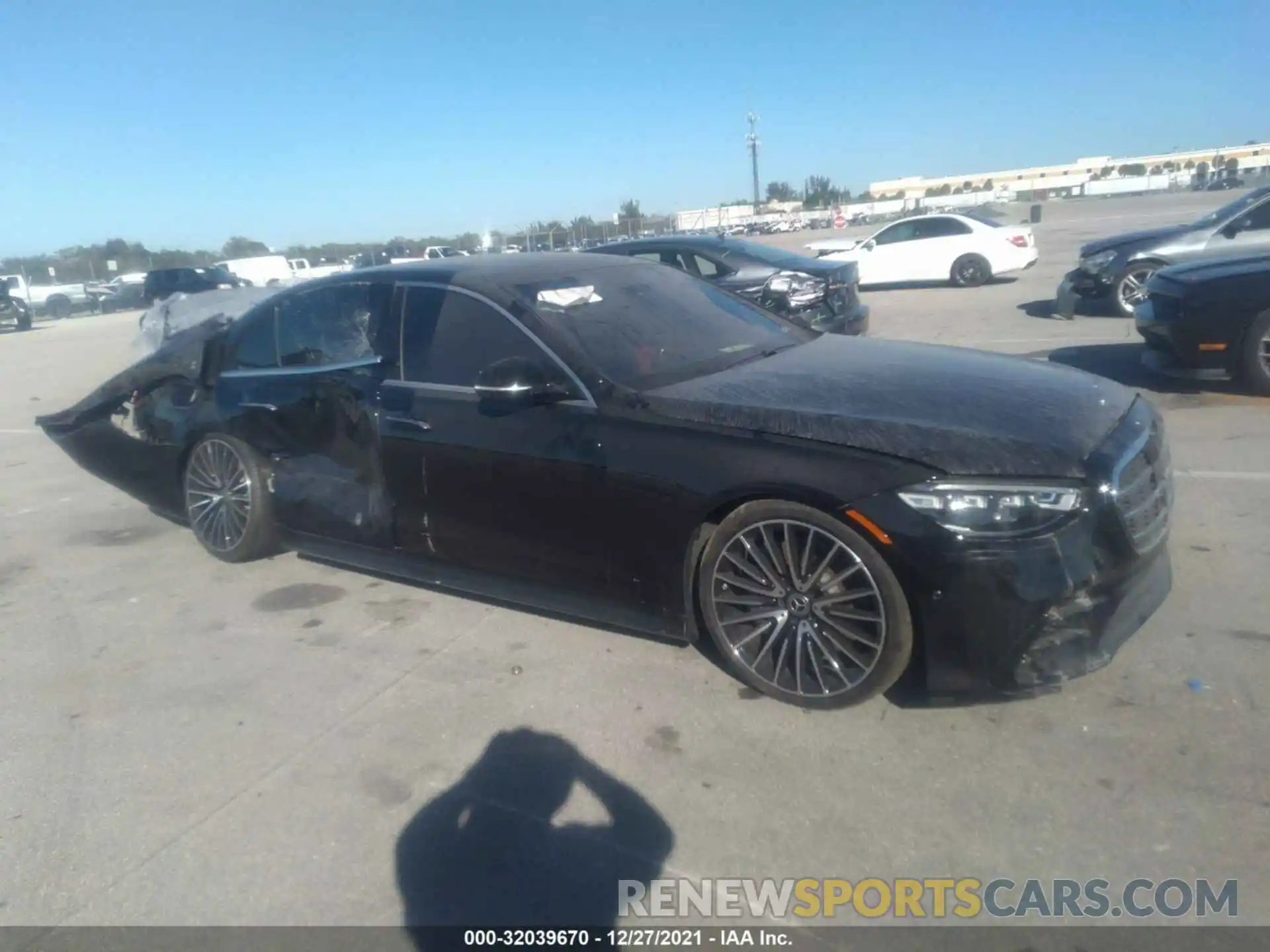 1 Photograph of a damaged car W1K6G7GB9MA033896 MERCEDES-BENZ S-CLASS 2021