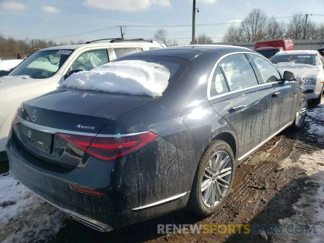 4 Photograph of a damaged car W1K6G7GB9MA035387 MERCEDES-BENZ S-CLASS 2021