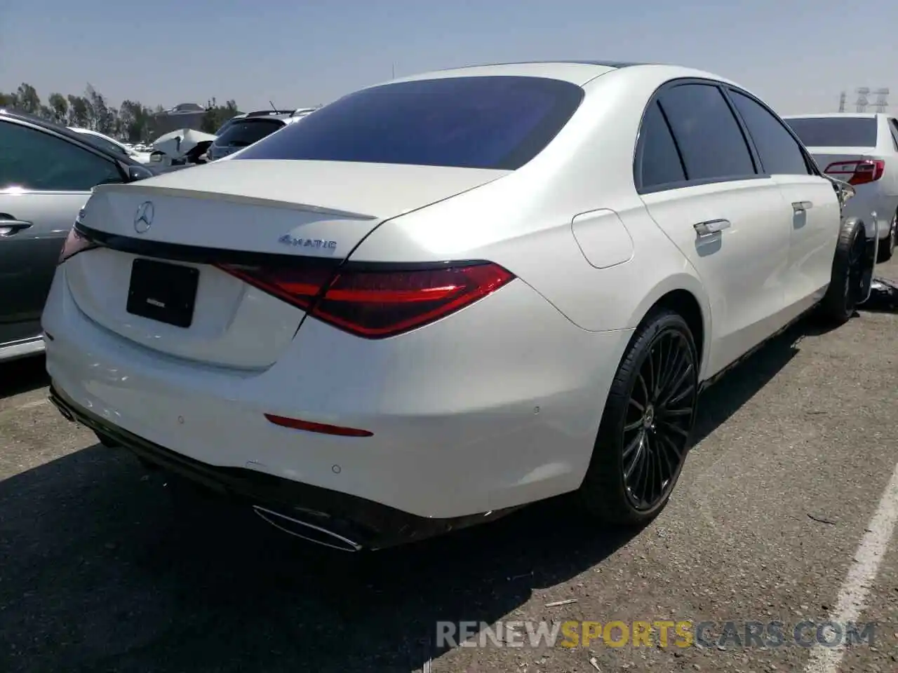 4 Photograph of a damaged car W1K6G7GB9MA039701 MERCEDES-BENZ S-CLASS 2021