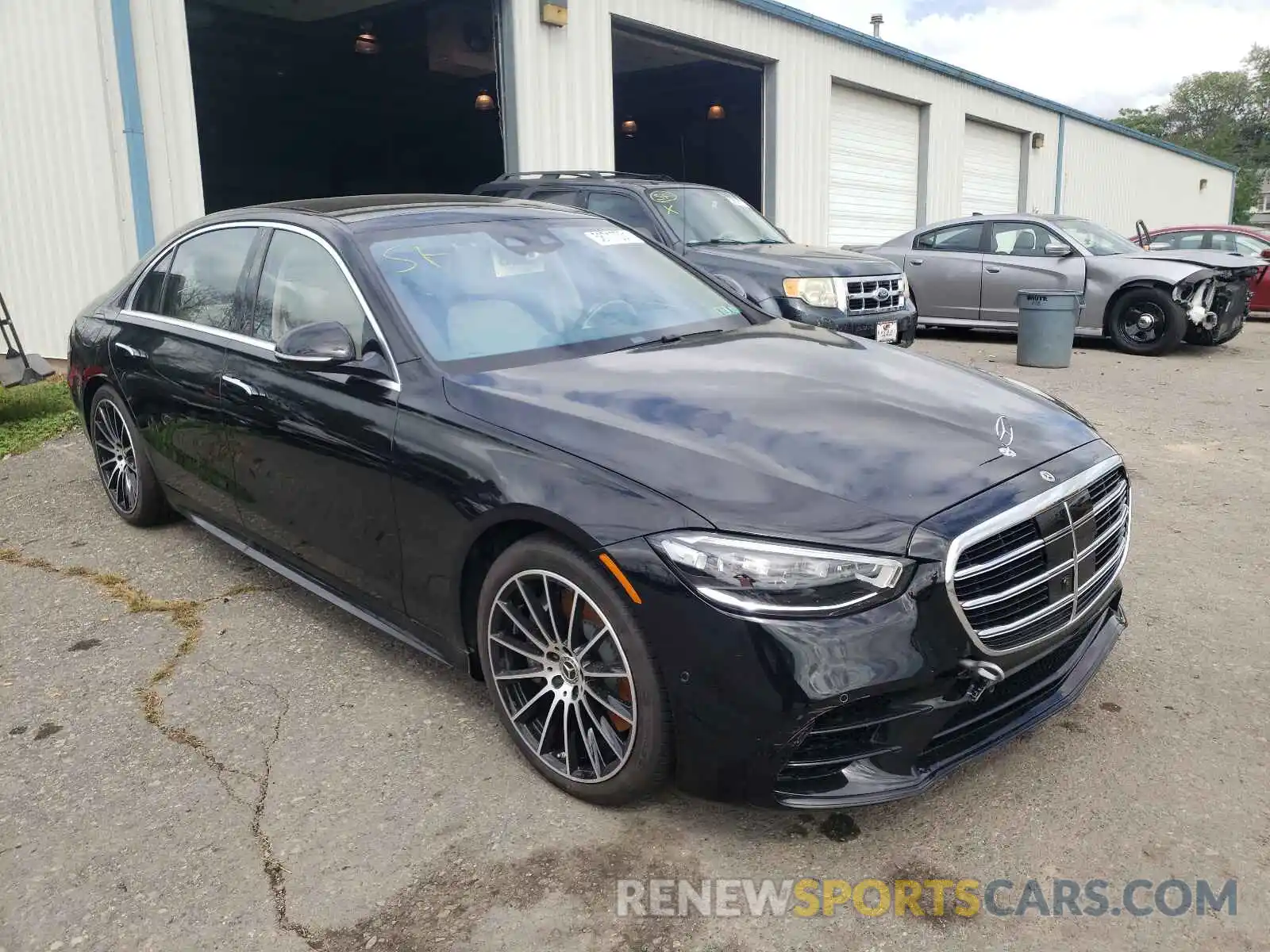 1 Photograph of a damaged car W1K6G7GB9MA039715 MERCEDES-BENZ S-CLASS 2021