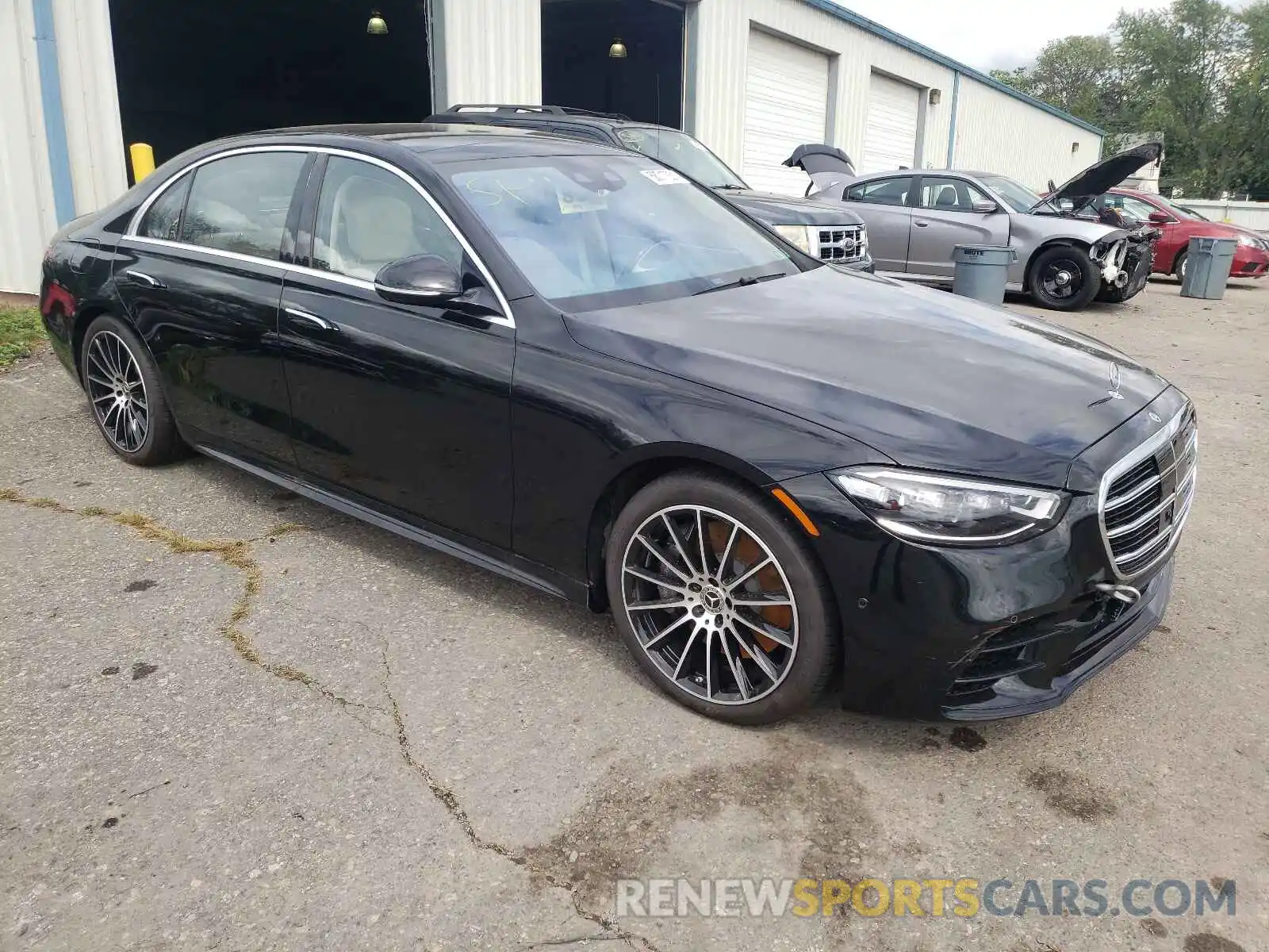 4 Photograph of a damaged car W1K6G7GB9MA039715 MERCEDES-BENZ S-CLASS 2021