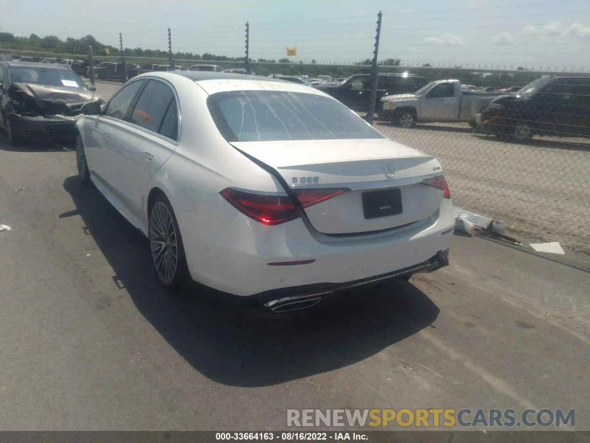 3 Photograph of a damaged car W1K6G7GB9MA042761 MERCEDES-BENZ S-CLASS 2021