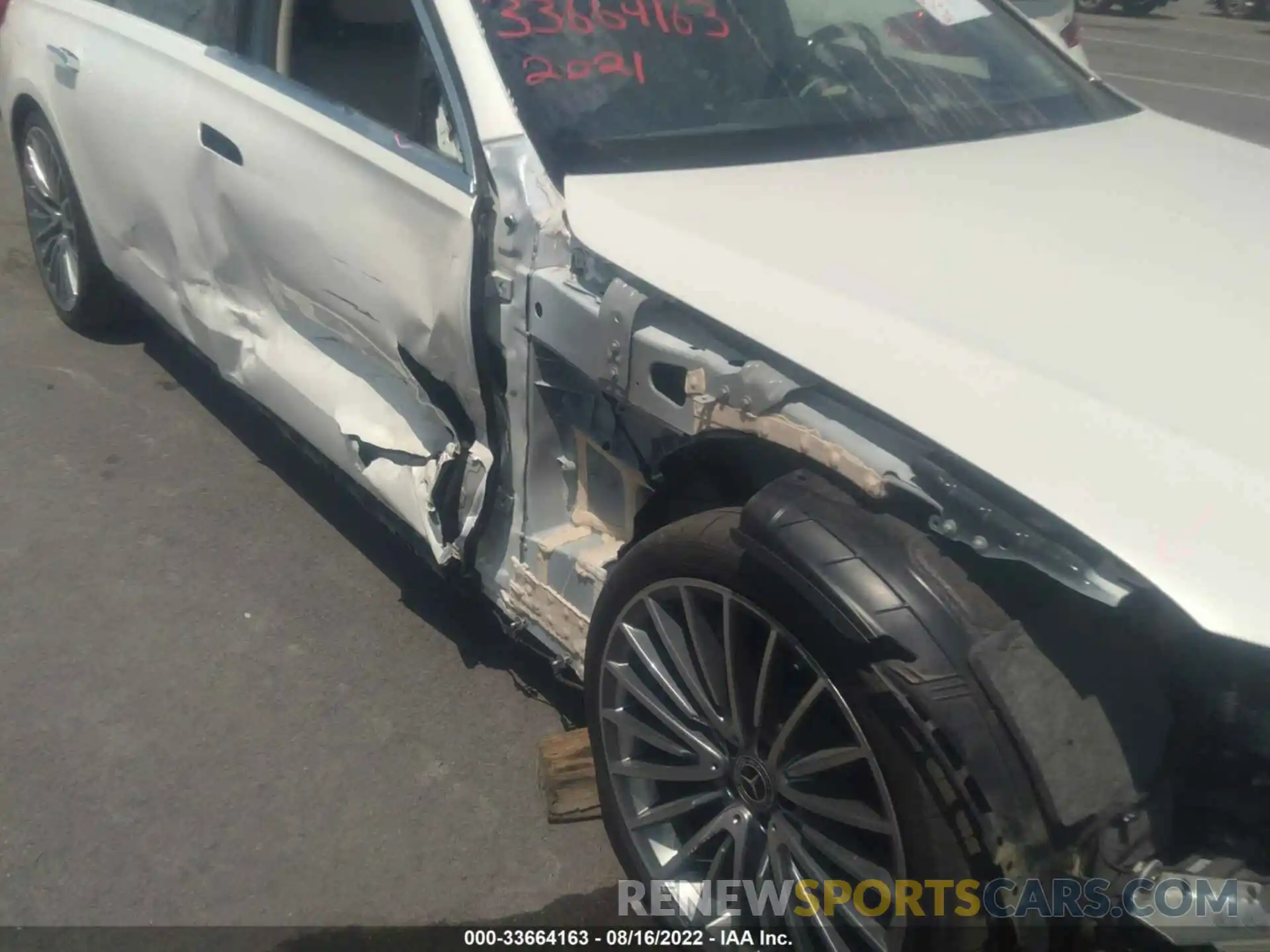 6 Photograph of a damaged car W1K6G7GB9MA042761 MERCEDES-BENZ S-CLASS 2021