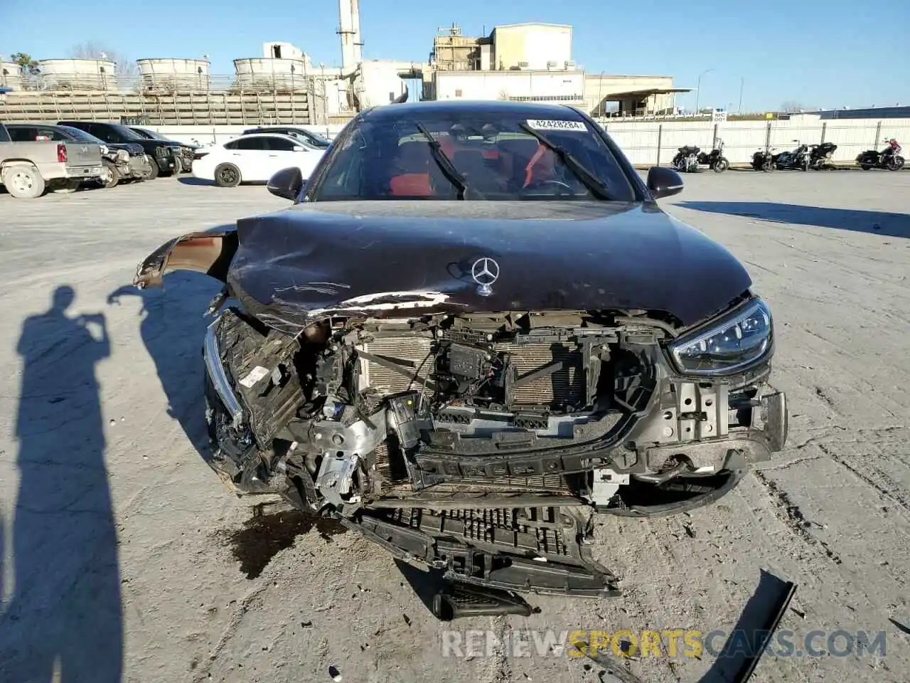 5 Photograph of a damaged car W1K6G7GBXMA019666 MERCEDES-BENZ S-CLASS 2021