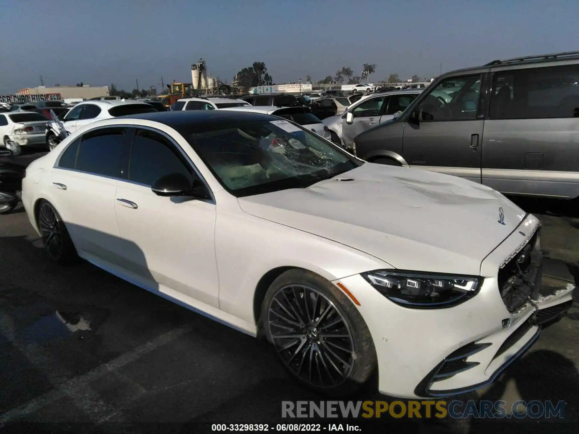 1 Photograph of a damaged car W1K6G7GBXMA039089 MERCEDES-BENZ S-CLASS 2021