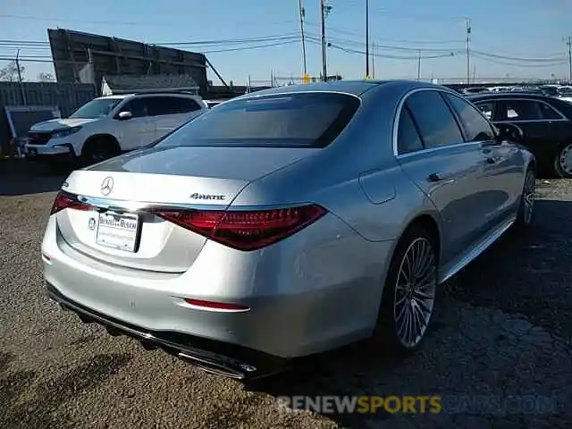 3 Photograph of a damaged car W1K6G7GBXMA042994 MERCEDES-BENZ S-CLASS 2021