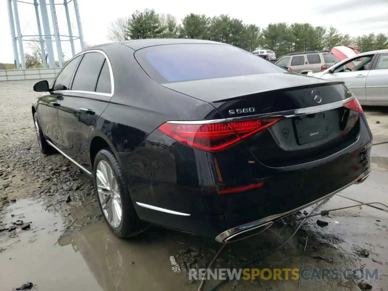 3 Photograph of a damaged car W1K6G7GBXMA046253 MERCEDES-BENZ S-CLASS 2021