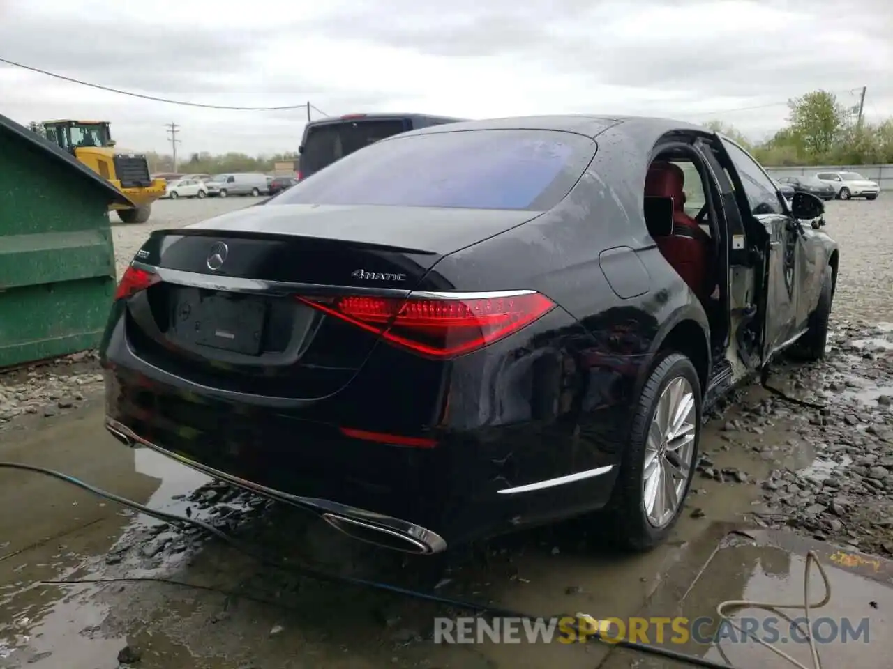 4 Photograph of a damaged car W1K6G7GBXMA046253 MERCEDES-BENZ S-CLASS 2021