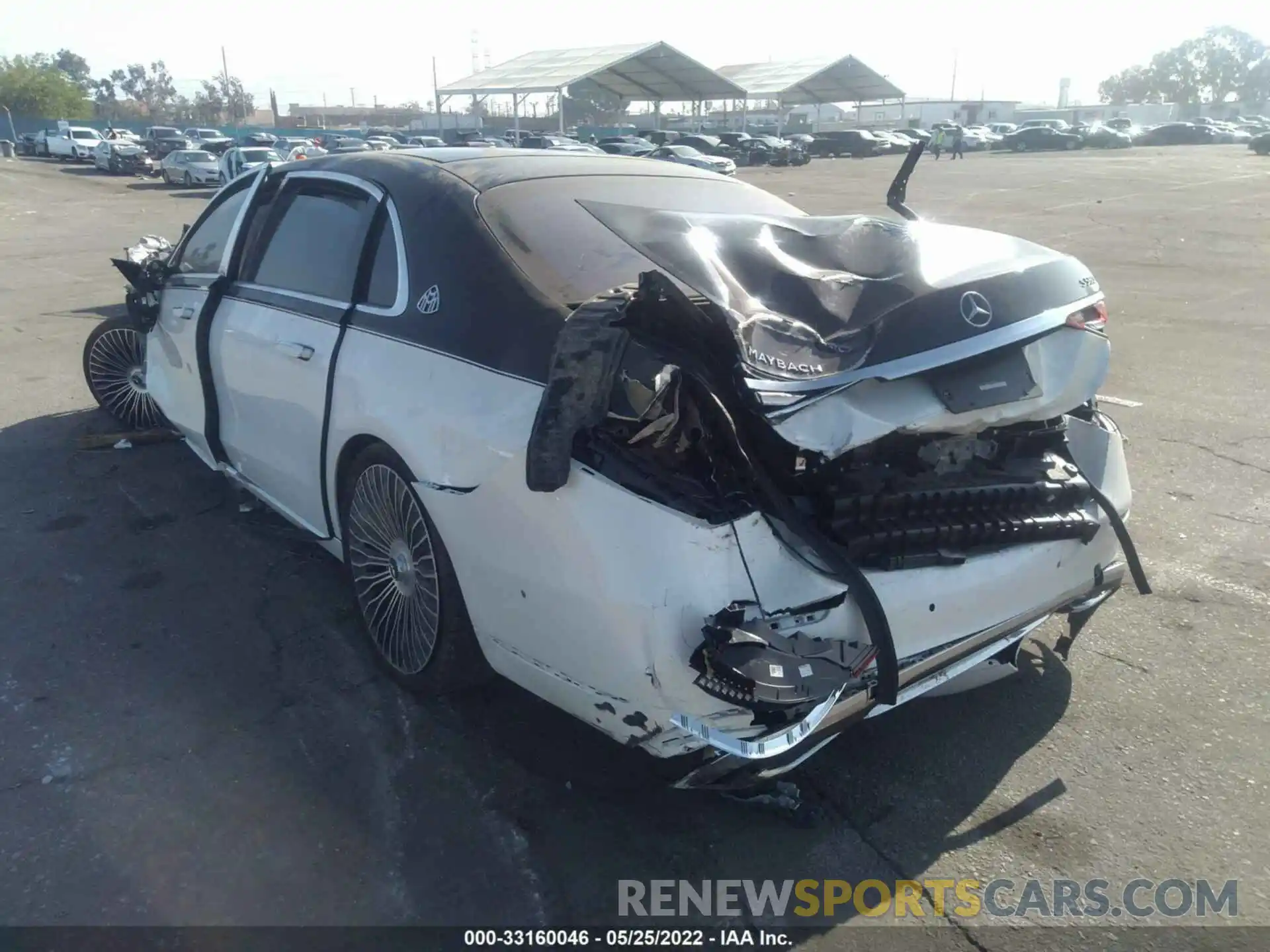 3 Photograph of a damaged car W1K6X7GB2MA042083 MERCEDES-BENZ S-CLASS 2021