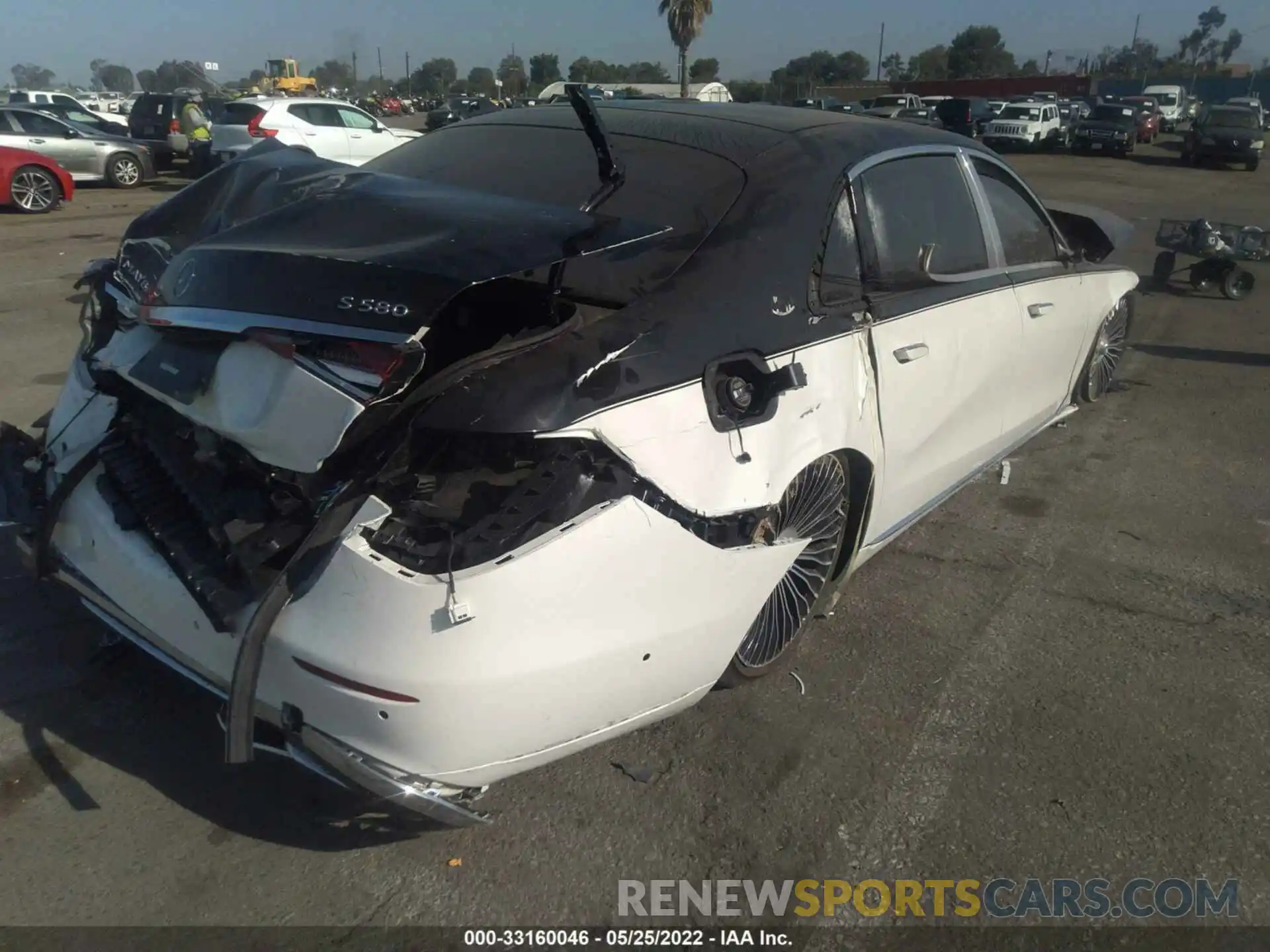 4 Photograph of a damaged car W1K6X7GB2MA042083 MERCEDES-BENZ S-CLASS 2021