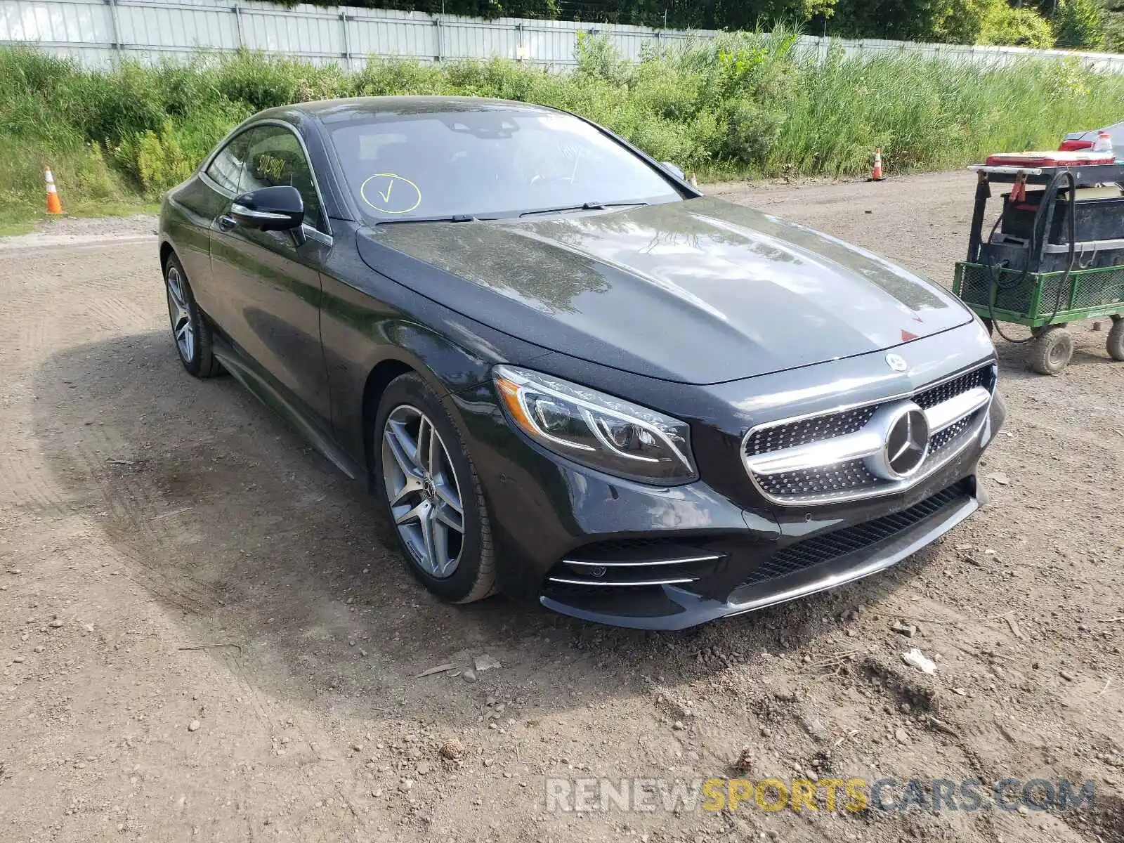 1 Photograph of a damaged car W1KXJ8GB3MA051239 MERCEDES-BENZ S-CLASS 2021