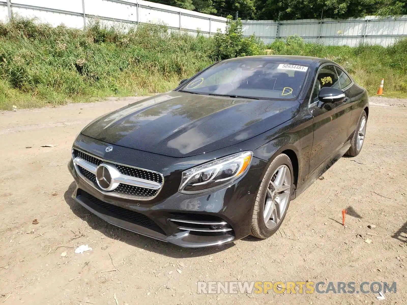 2 Photograph of a damaged car W1KXJ8GB3MA051239 MERCEDES-BENZ S-CLASS 2021