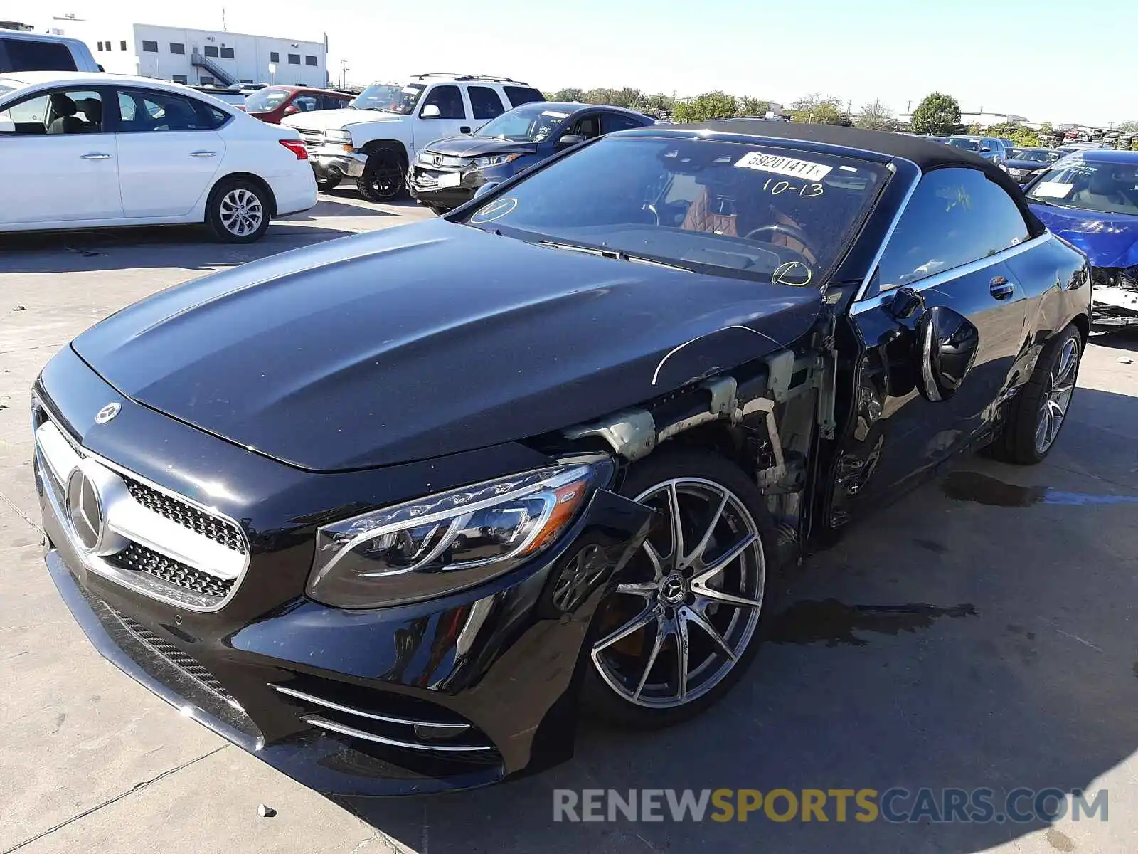 2 Photograph of a damaged car W1KXK8DB3MA051226 MERCEDES-BENZ S-CLASS 2021