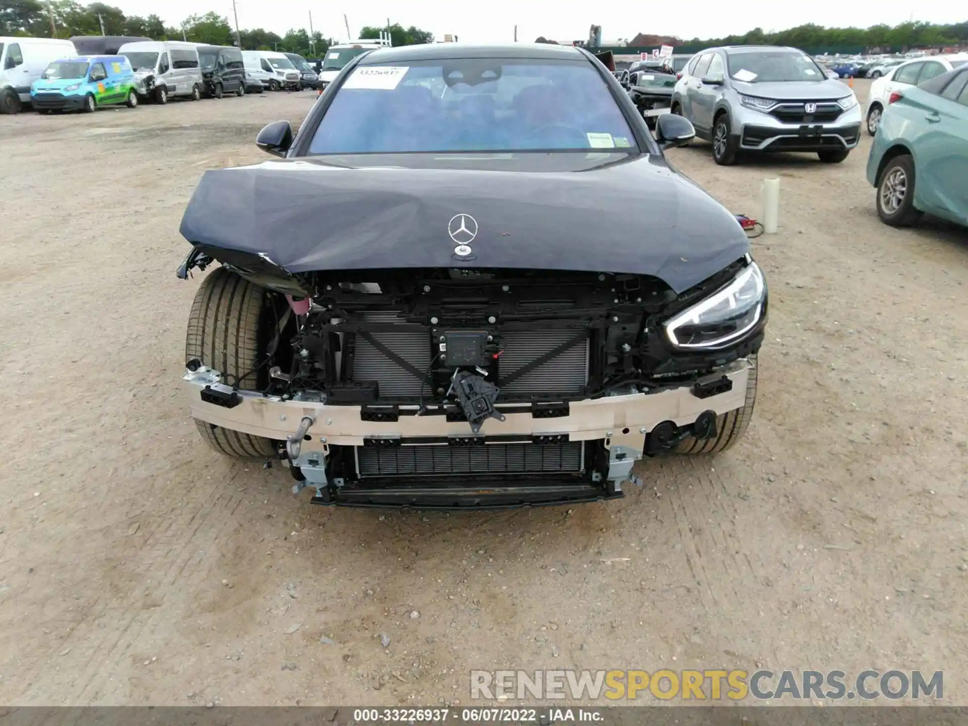 6 Photograph of a damaged car W1K6G6DB0NA122384 MERCEDES-BENZ S-CLASS 2022