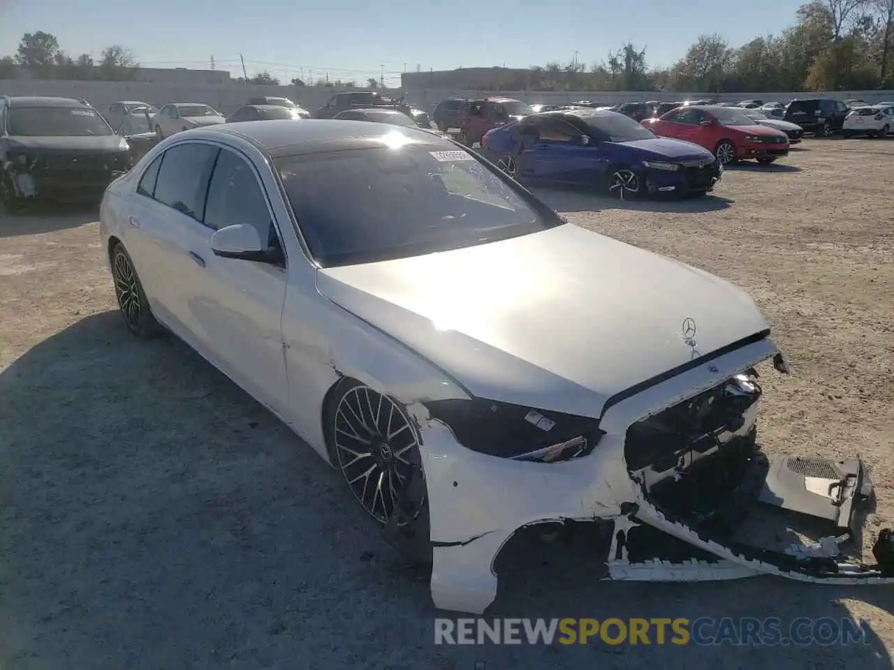 1 Photograph of a damaged car W1K6G6DB3NA092653 MERCEDES-BENZ S-CLASS 2022