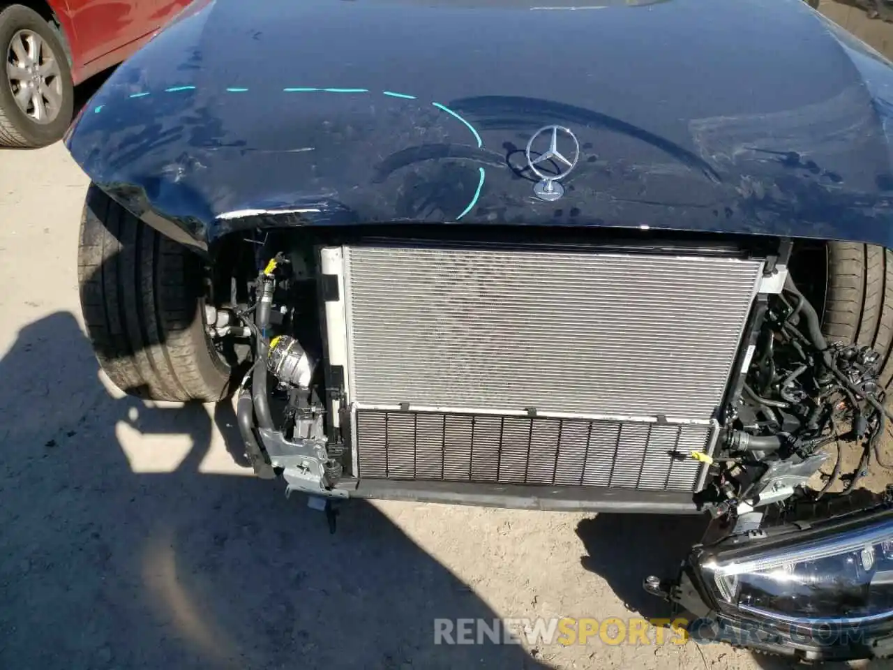 9 Photograph of a damaged car W1K6G6DB8NA081275 MERCEDES-BENZ S-CLASS 2022