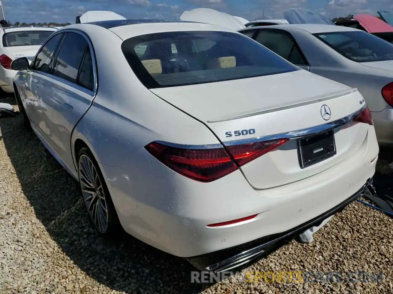 3 Photograph of a damaged car W1K6G6DB9NA105051 MERCEDES-BENZ S-CLASS 2022