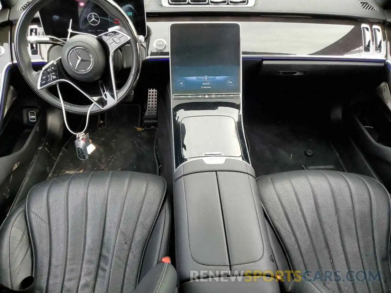 8 Фотография поврежденного автомобиля W1K6G6DBXNA118682 MERCEDES-BENZ S-CLASS 2022