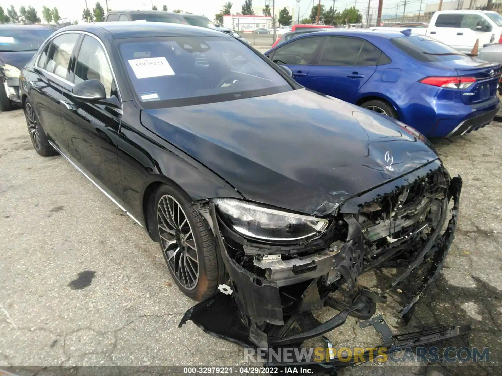 1 Photograph of a damaged car W1K6G7GB0NA069946 MERCEDES-BENZ S-CLASS 2022