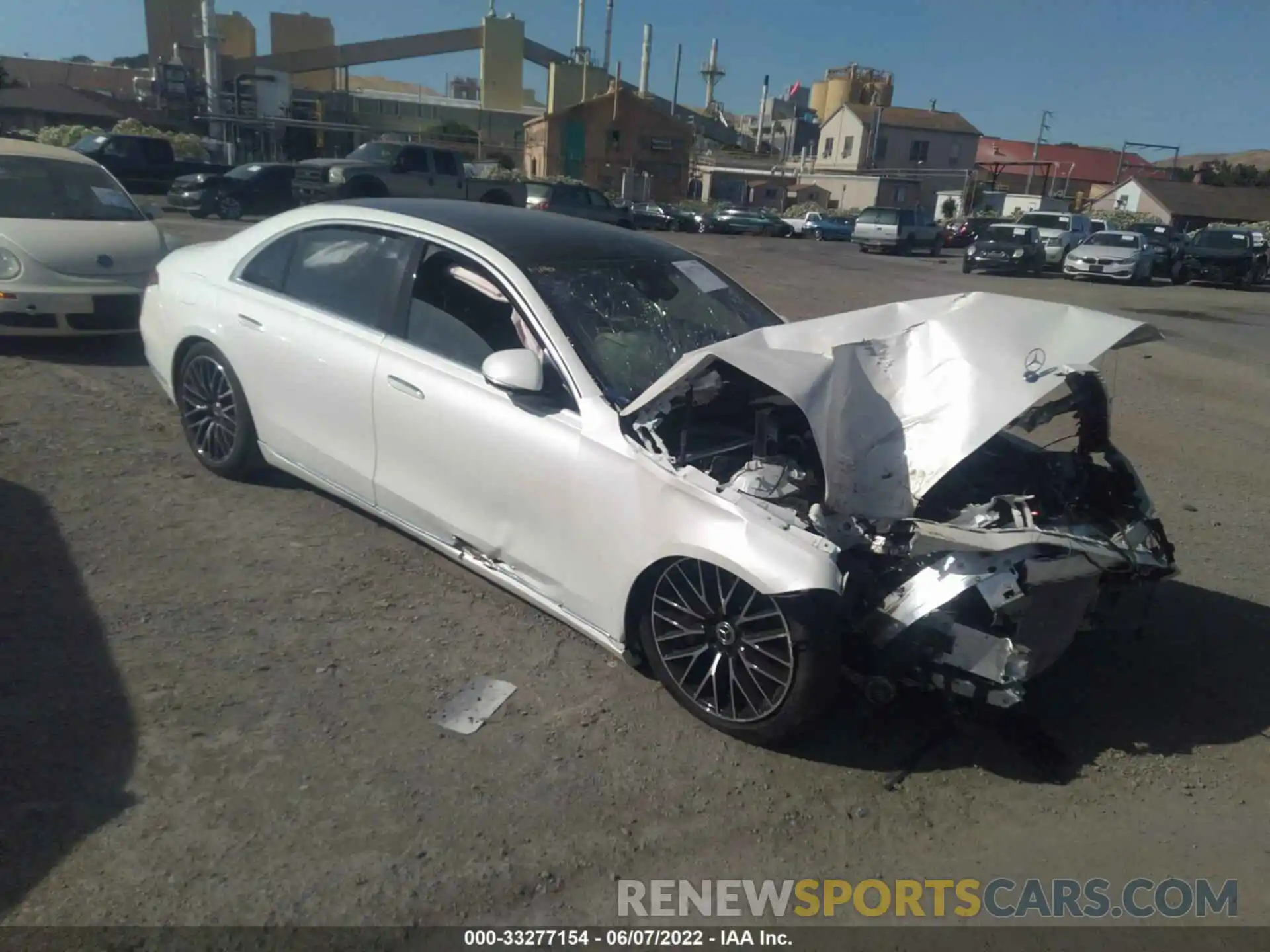 1 Photograph of a damaged car W1K6G7GB0NA095737 MERCEDES-BENZ S-CLASS 2022