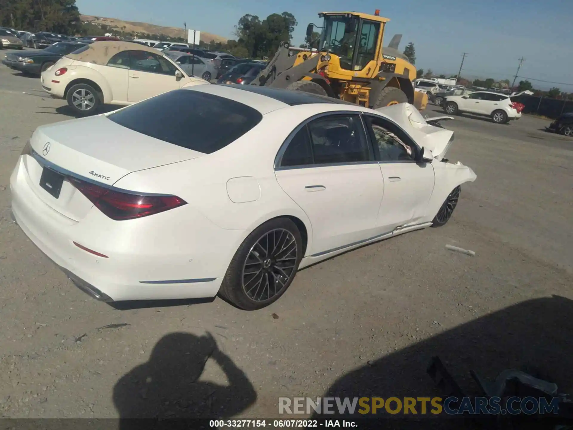 4 Photograph of a damaged car W1K6G7GB0NA095737 MERCEDES-BENZ S-CLASS 2022