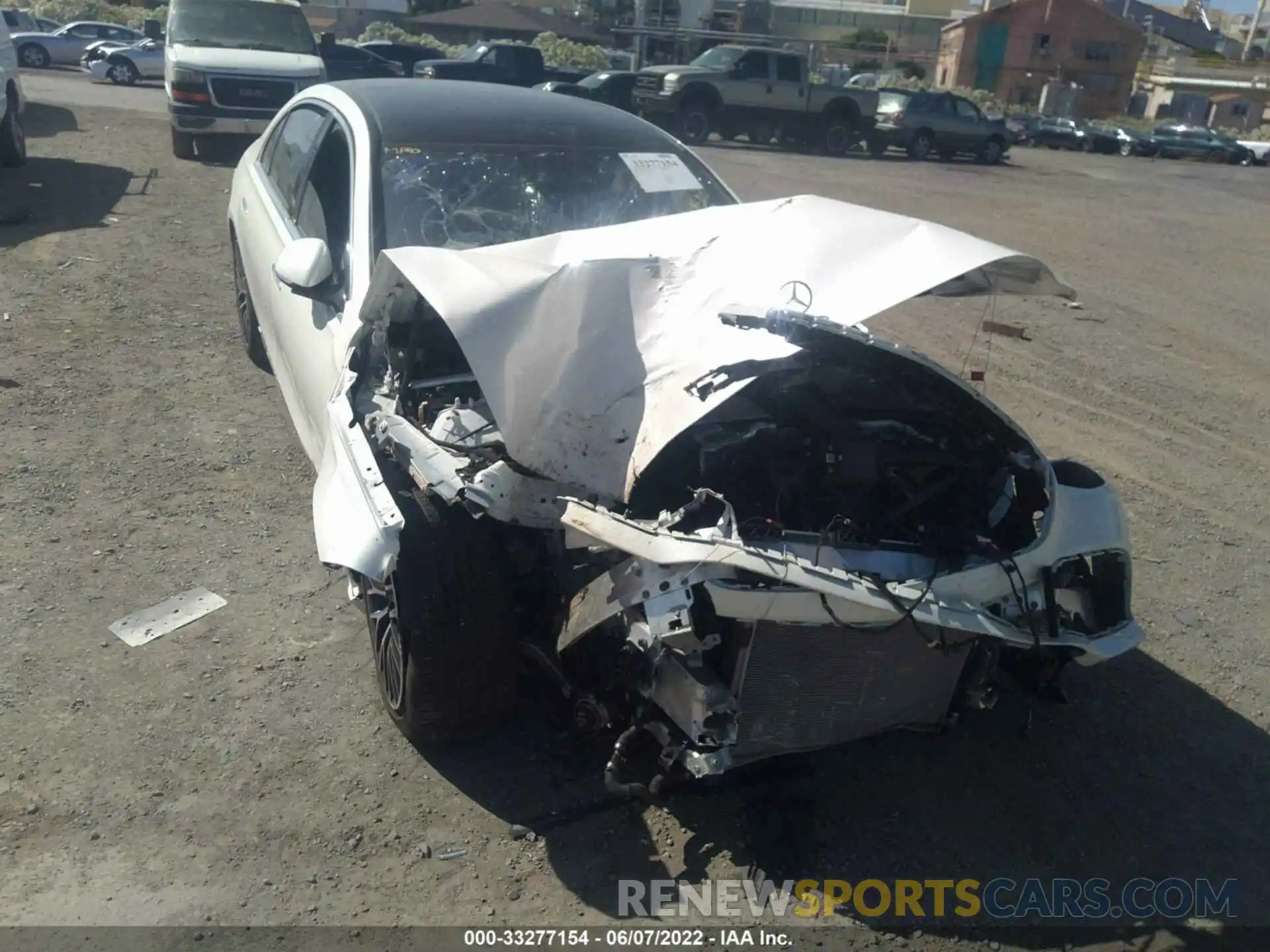 6 Photograph of a damaged car W1K6G7GB0NA095737 MERCEDES-BENZ S-CLASS 2022