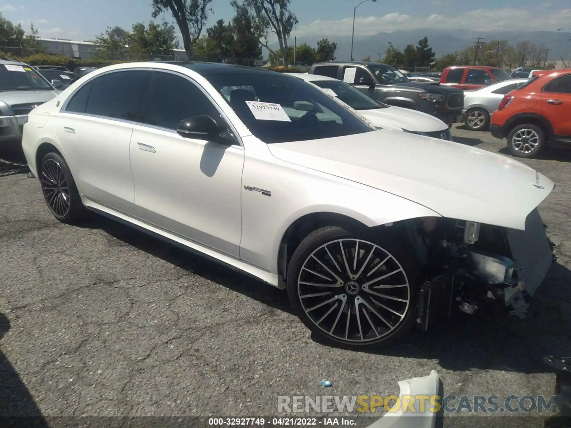 1 Photograph of a damaged car W1K6G7GB0NA112844 MERCEDES-BENZ S-CLASS 2022