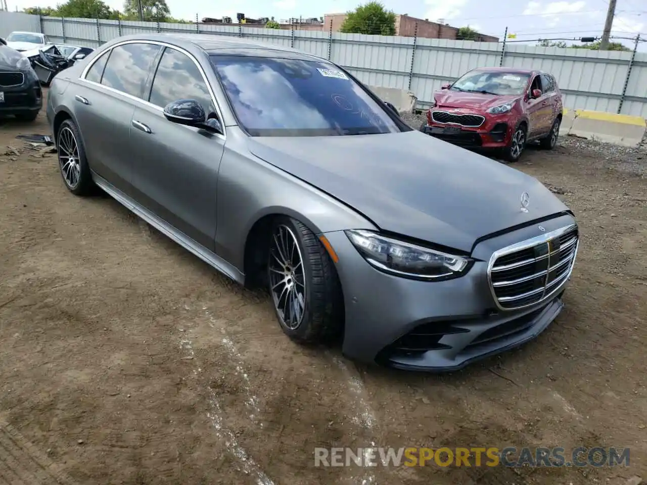 1 Photograph of a damaged car W1K6G7GB5NA106490 MERCEDES-BENZ S-CLASS 2022