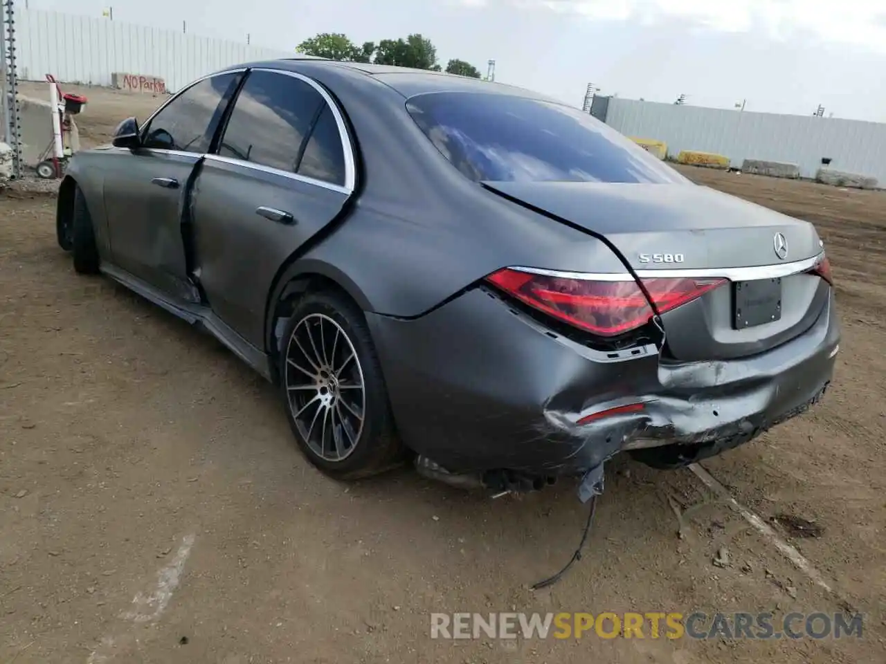 3 Photograph of a damaged car W1K6G7GB5NA106490 MERCEDES-BENZ S-CLASS 2022