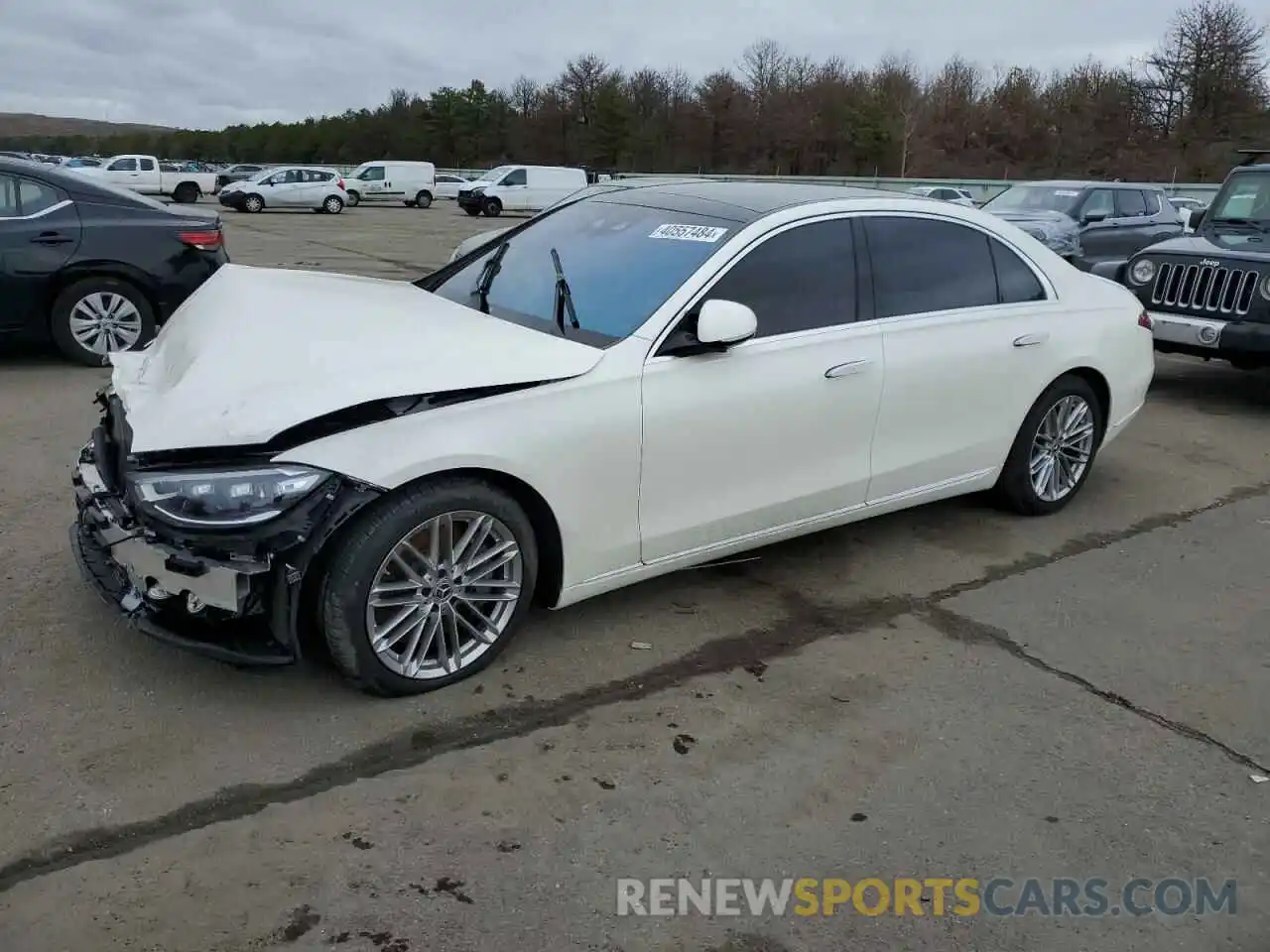 1 Photograph of a damaged car W1K6G7GB3PA226971 MERCEDES-BENZ S-CLASS 2023