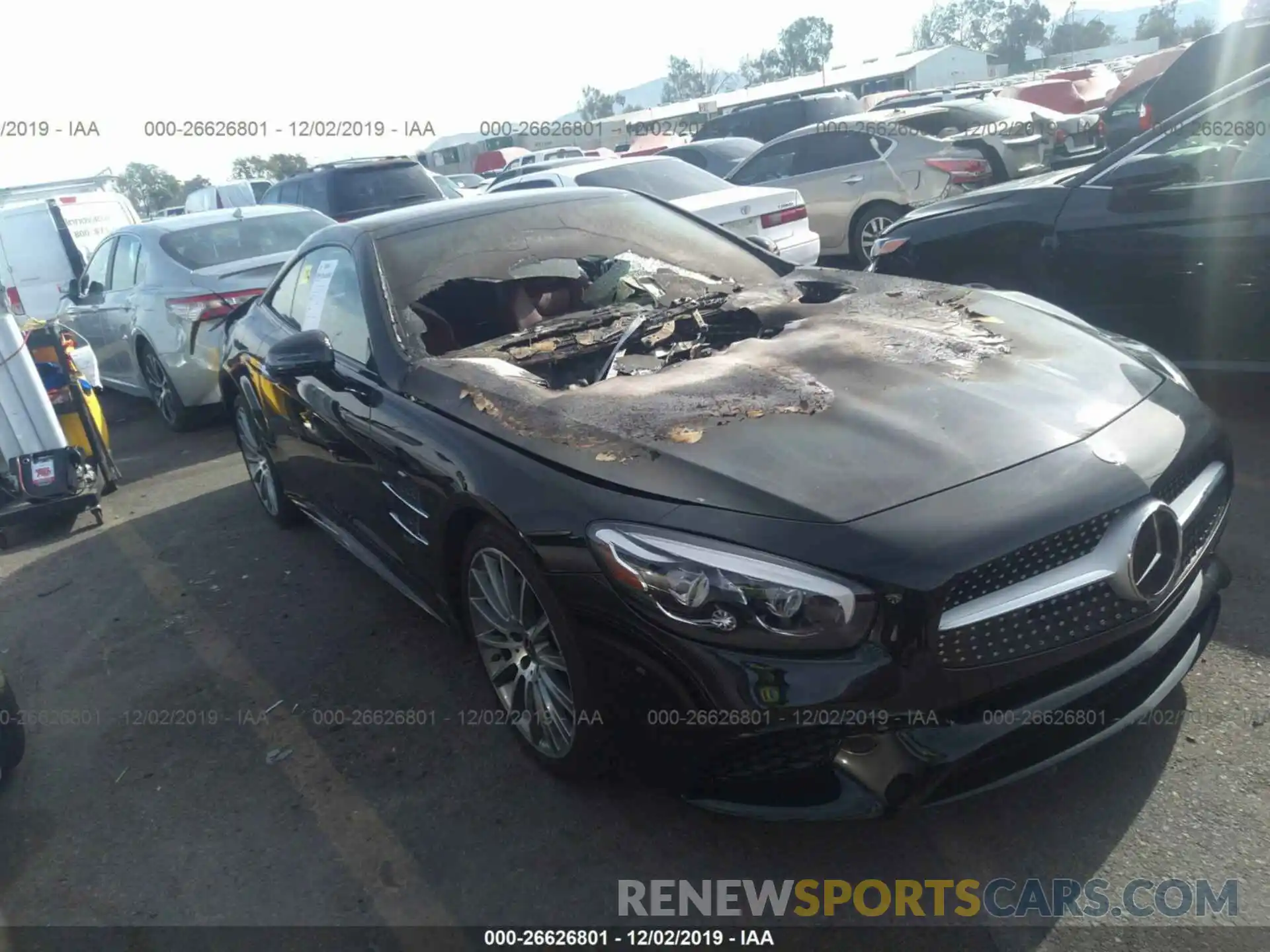 1 Photograph of a damaged car WDDJK6GA6KF054649 MERCEDES-BENZ SL 2019